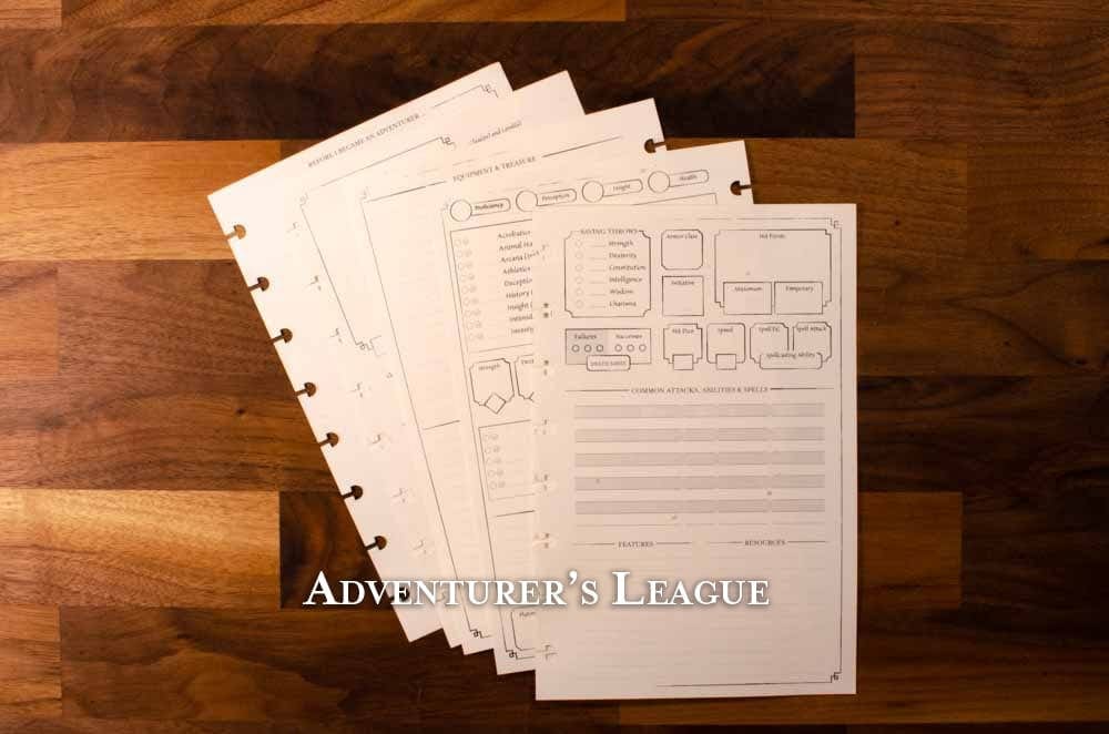 D&D Adventurer's League Player Kit