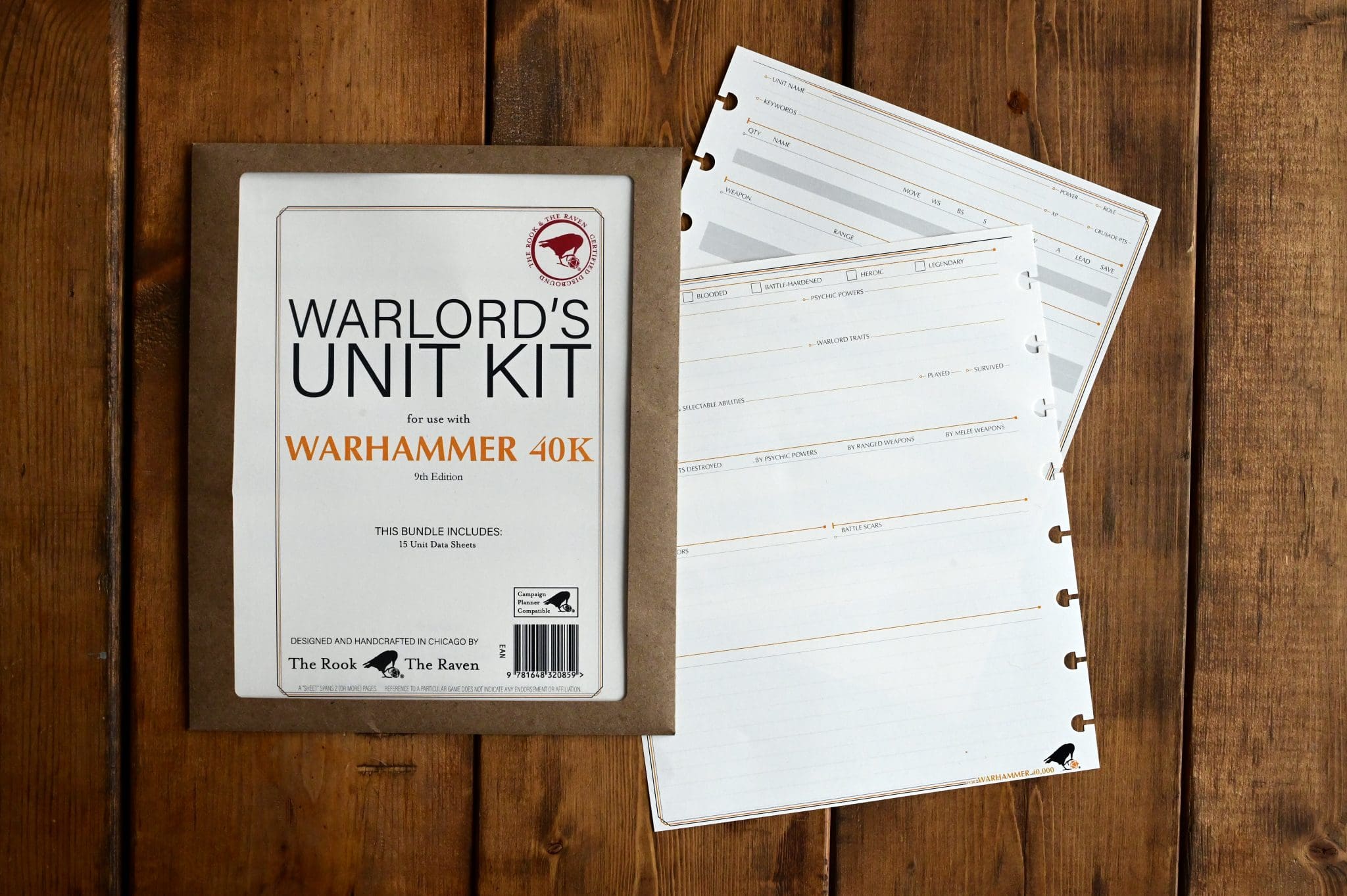 Vintage Warlord's Unit Kit for use with Warhammer 40k