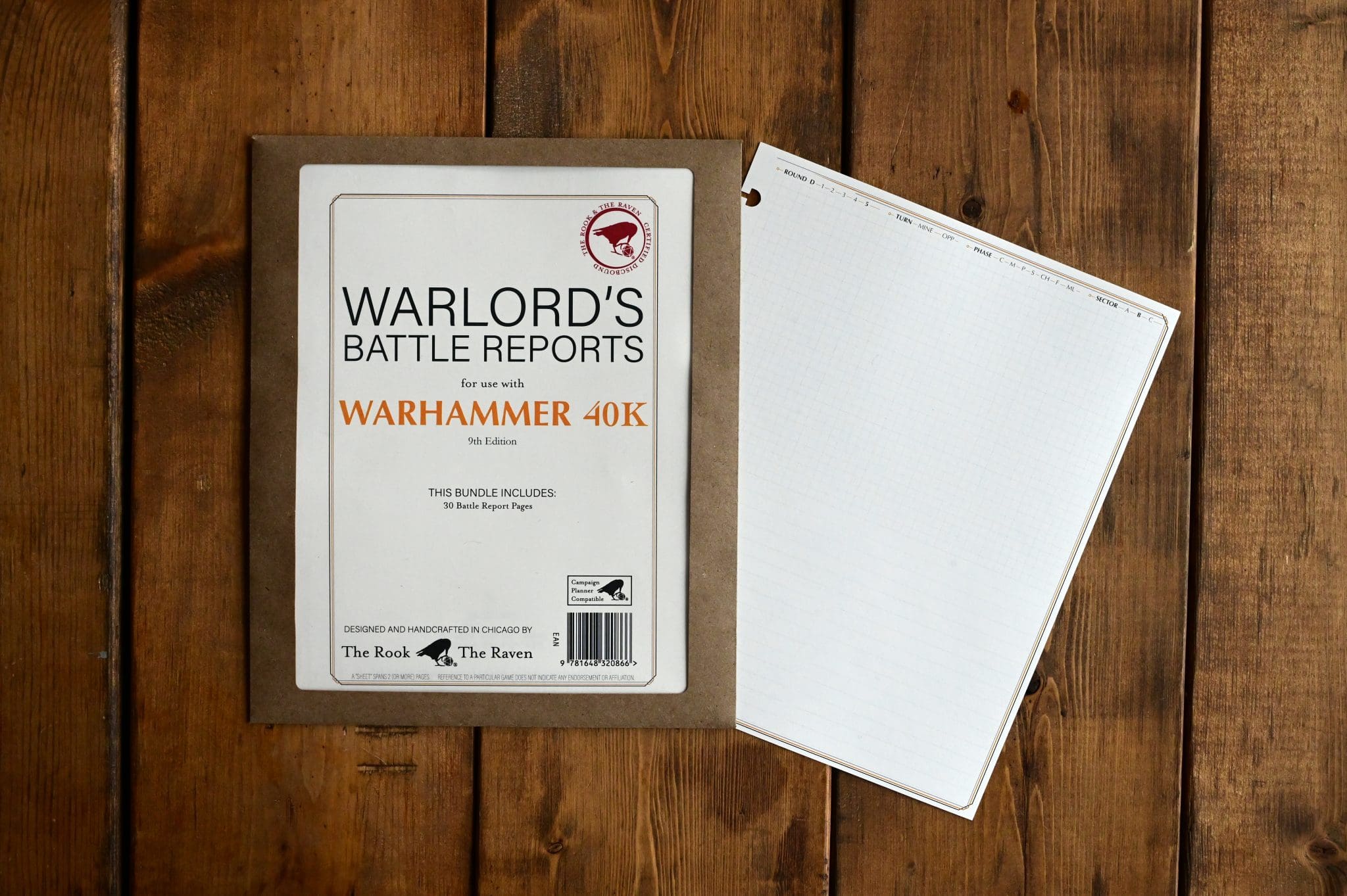 Vintage Warlord's Battle Reports for use with Warhammer 40k