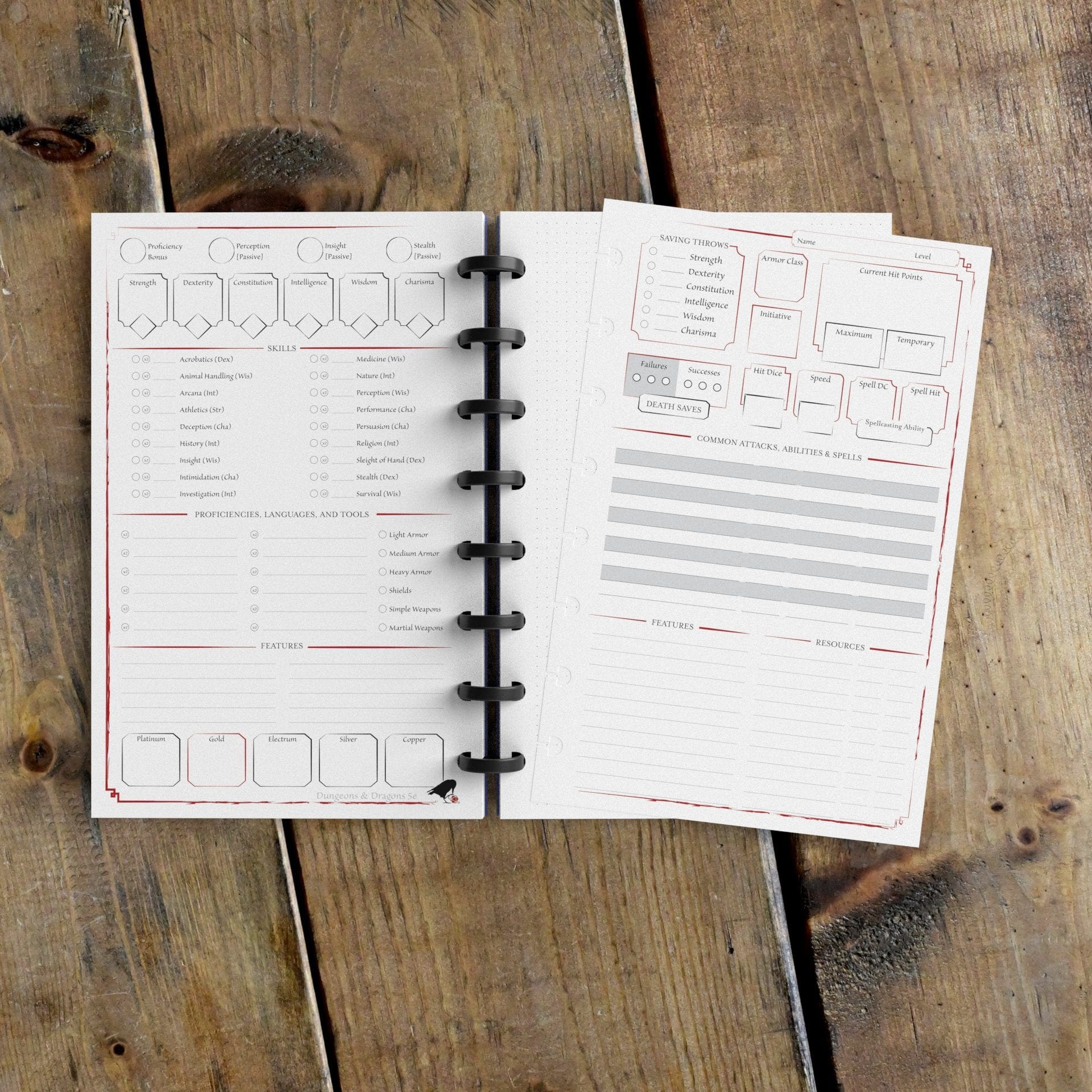 Basic Campaign Diary - D&D 5e - Image 3