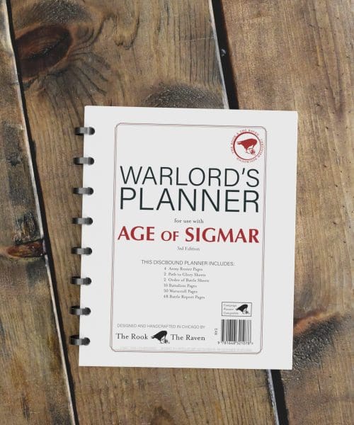 Warlord's Planner for Age of Sigmar (Dread Court Edition)