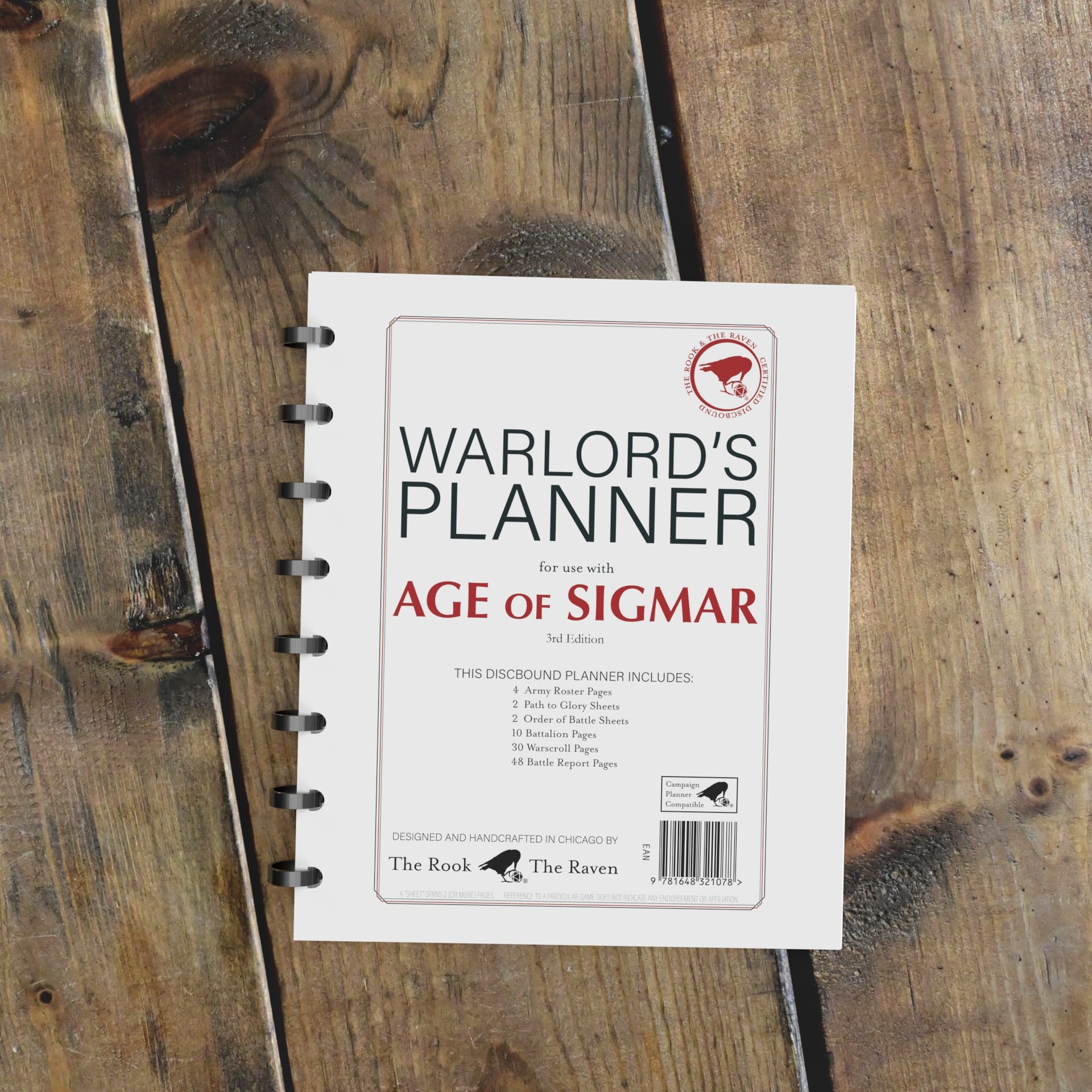 Warlord's Planner for Age of Sigmar (Dread Court Edition)