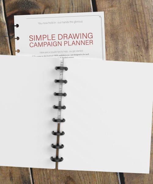 Simple Drawing Planner
