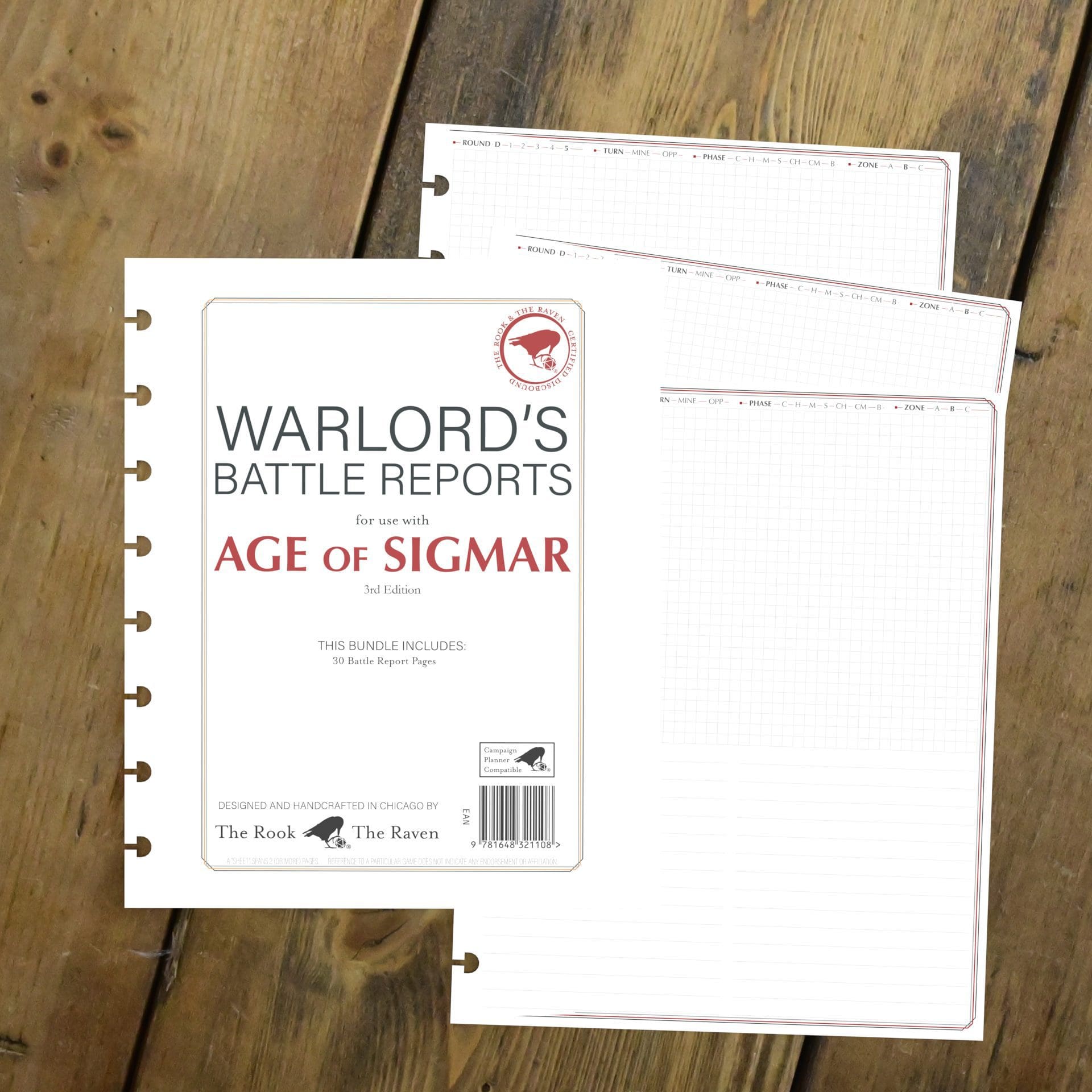 Vintage Warlord's Battle Reports for use with Age of Sigmar