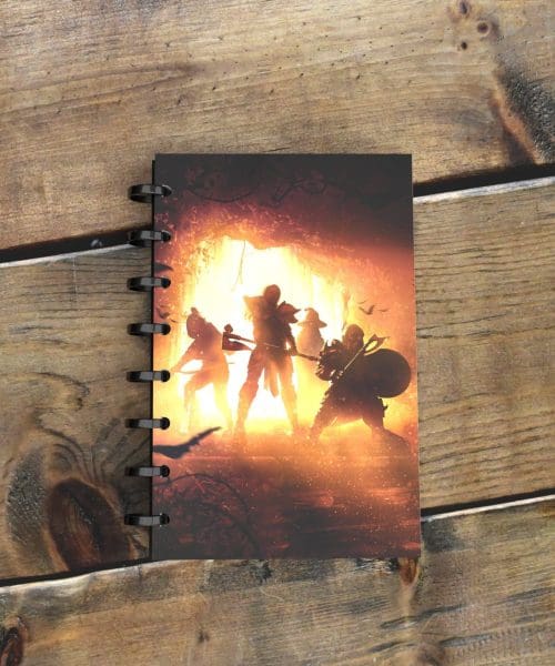 Left-Bound Diary Cover