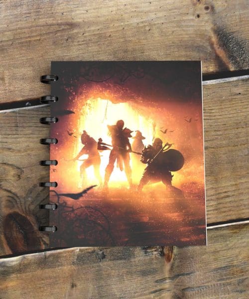 Left-Bound Planner Cover