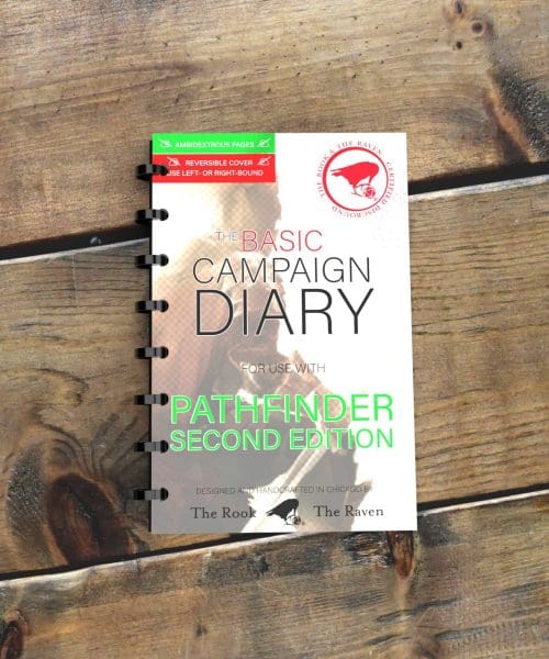 Vintage Basic Campaign Diary - Pathfinder 2nd Edition