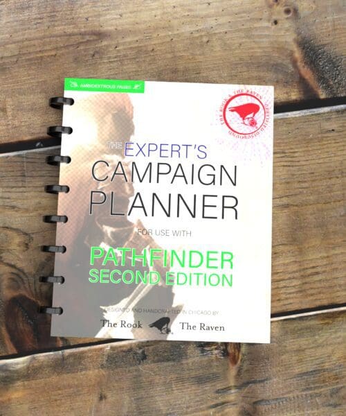 Expert's Campaign Planner - Pathfinder 2nd Edition
