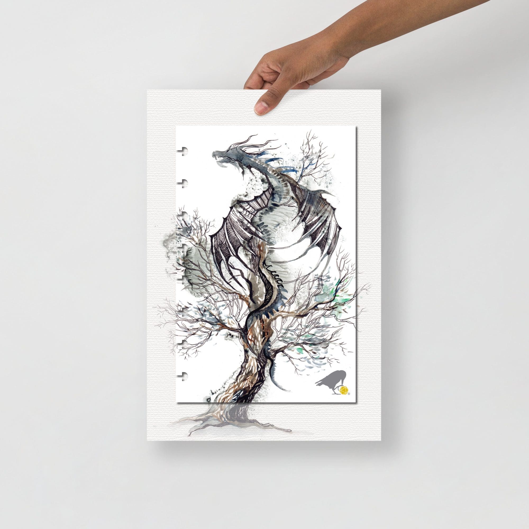 Poster: Woodwyrm (Watercolor Collection) - Image 2