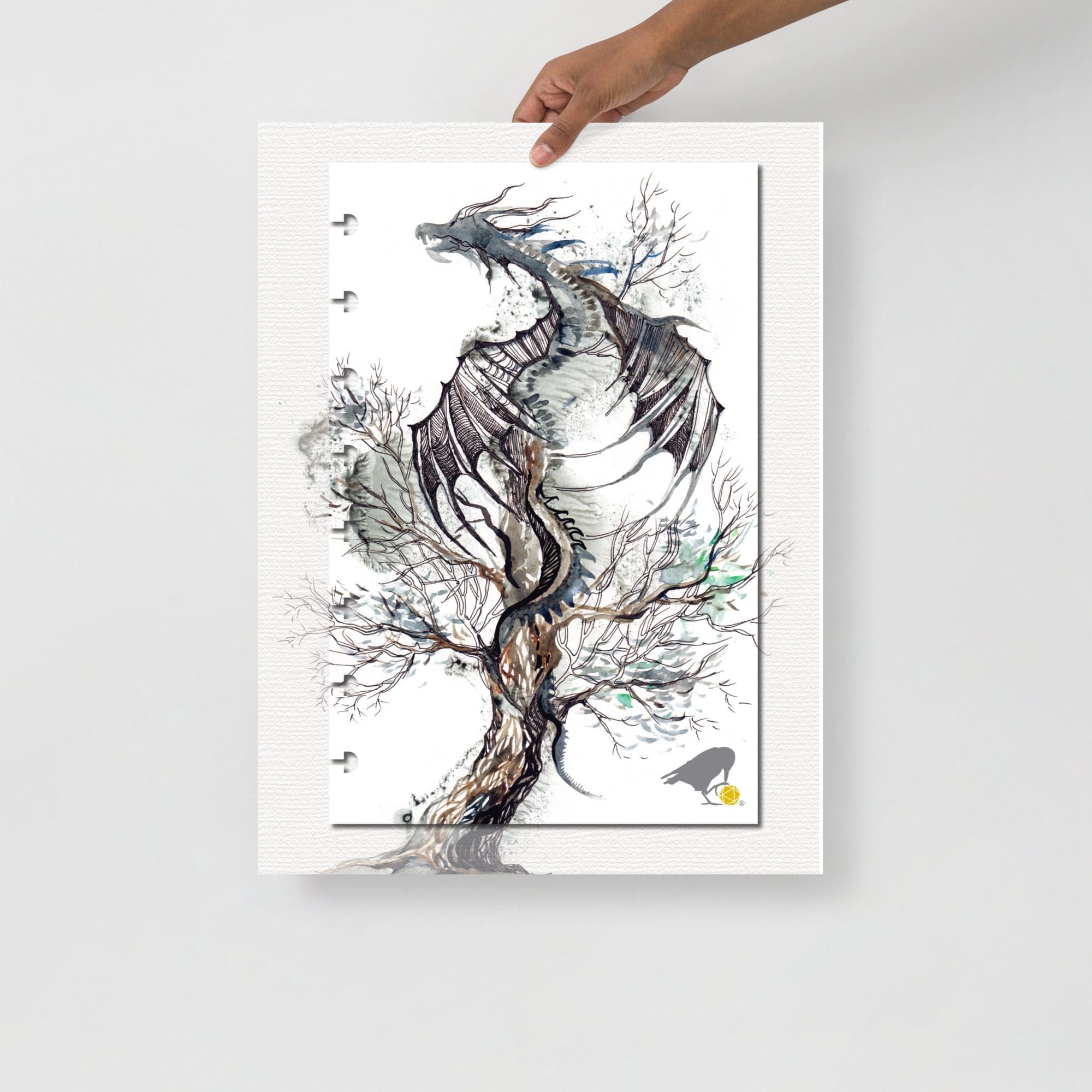 Poster: Woodwyrm (Watercolor Collection) - Image 4
