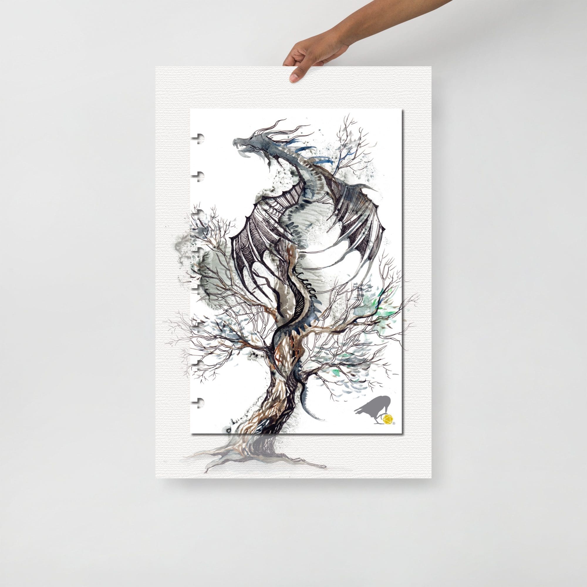 Poster: Woodwyrm (Watercolor Collection)