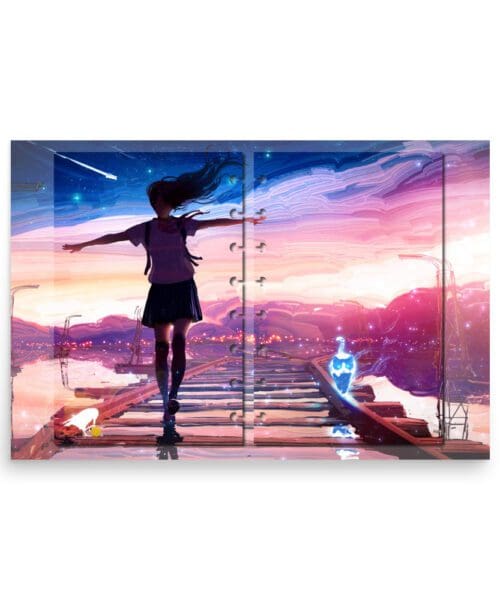Poster: Wonder + Familiar (Weald & Whimsy Collection)