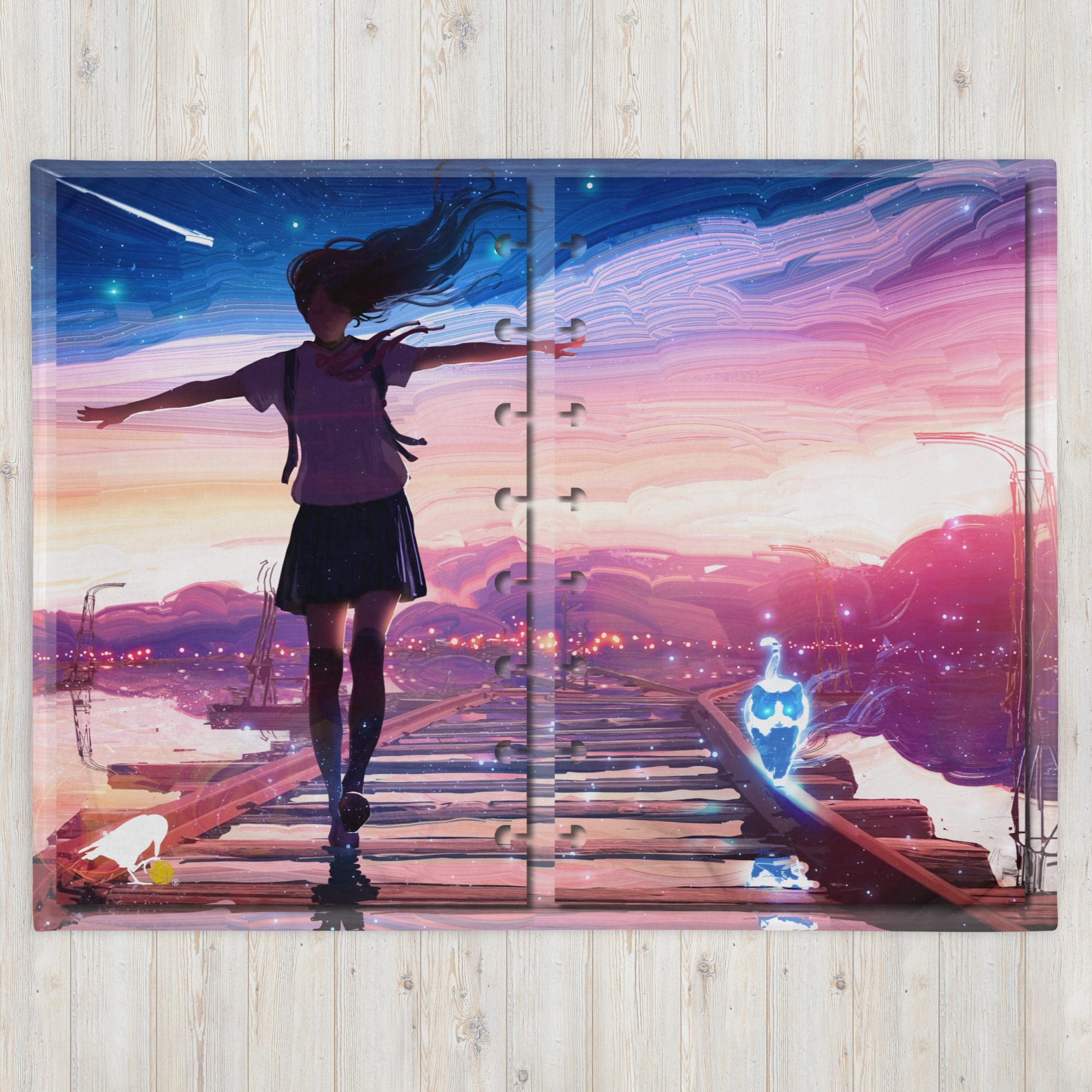 Throw Blanket: Wonder + Familiar (Weald & Whimsy Collection)