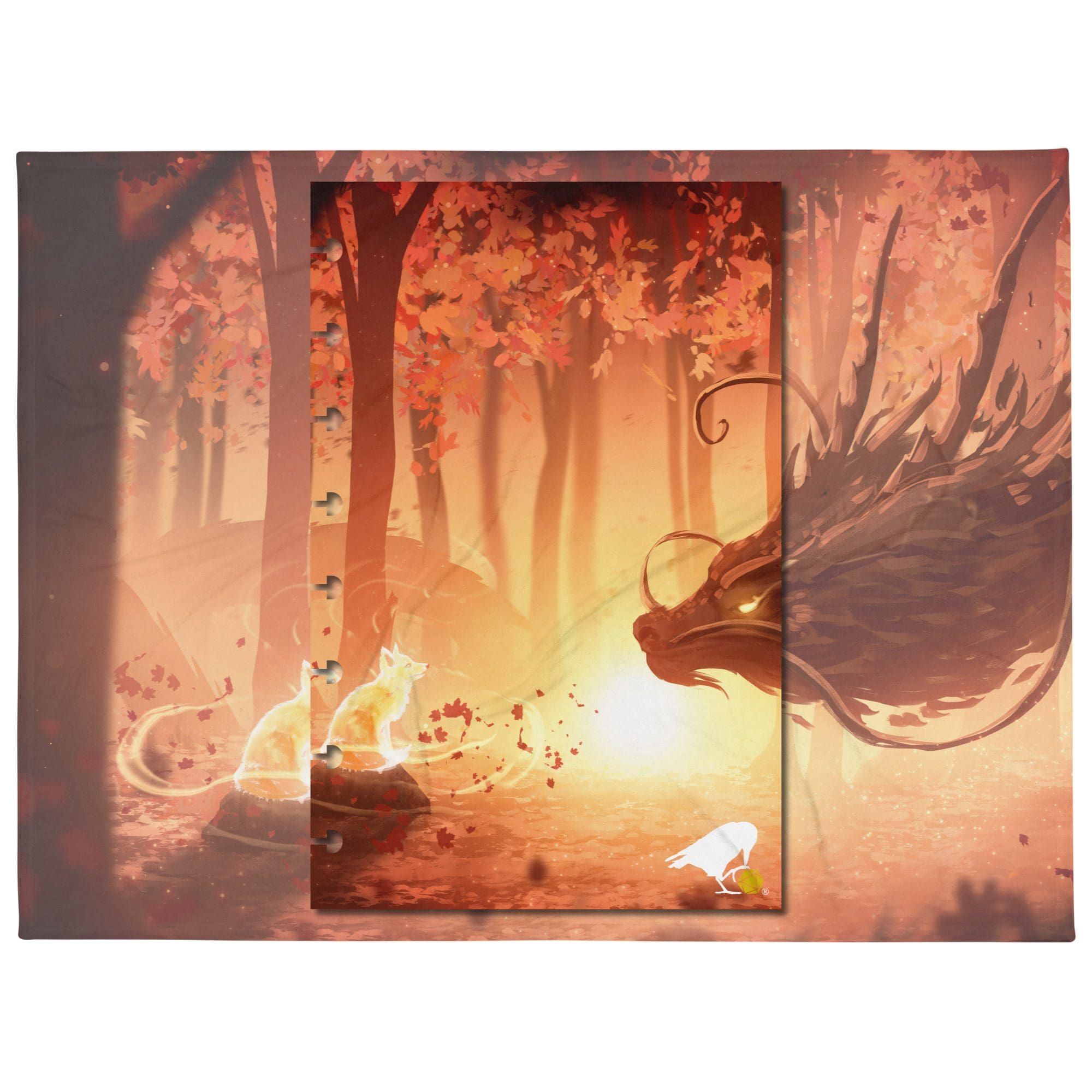 Throw Blanket: Old Friends (Weald & Whimsy Collection)