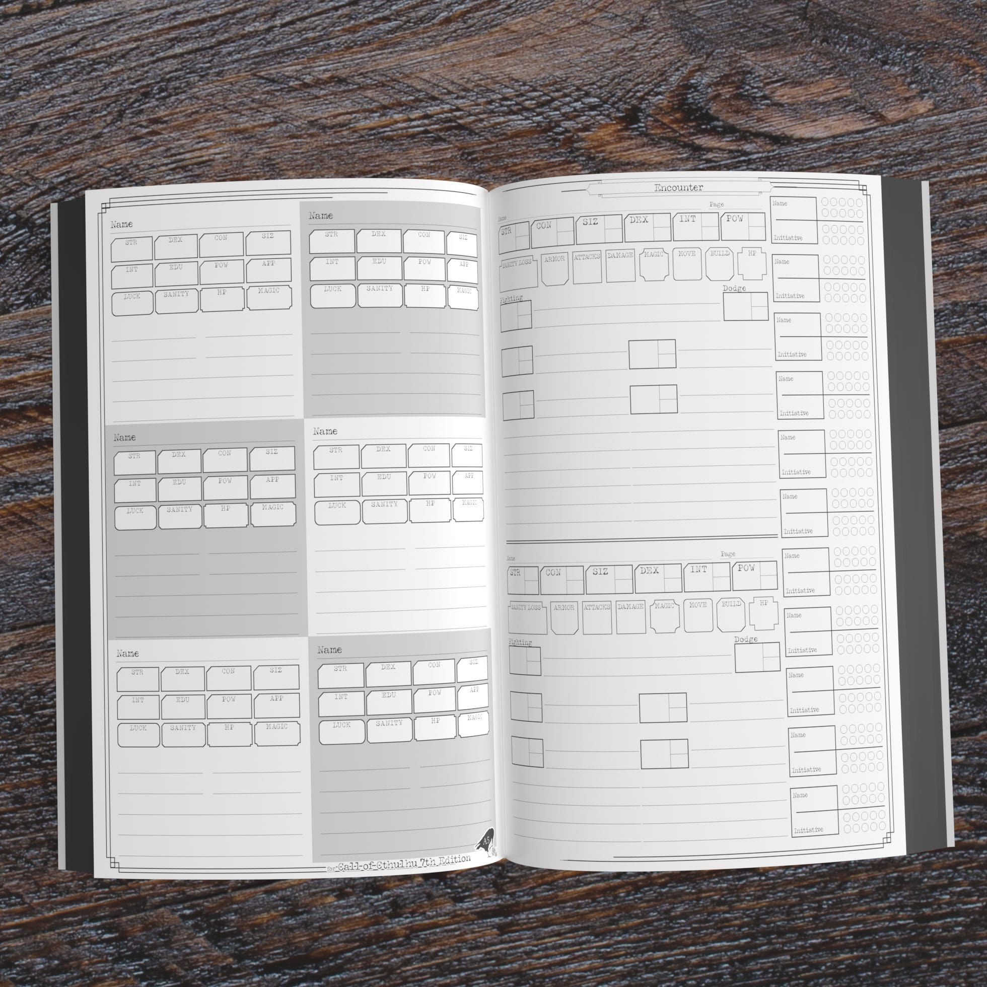 Keeper's Planner for Call of Cthulhu 7th Edition - Image 2