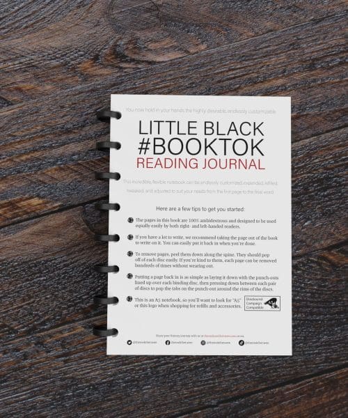 Little Black #Booktok Reading Journal