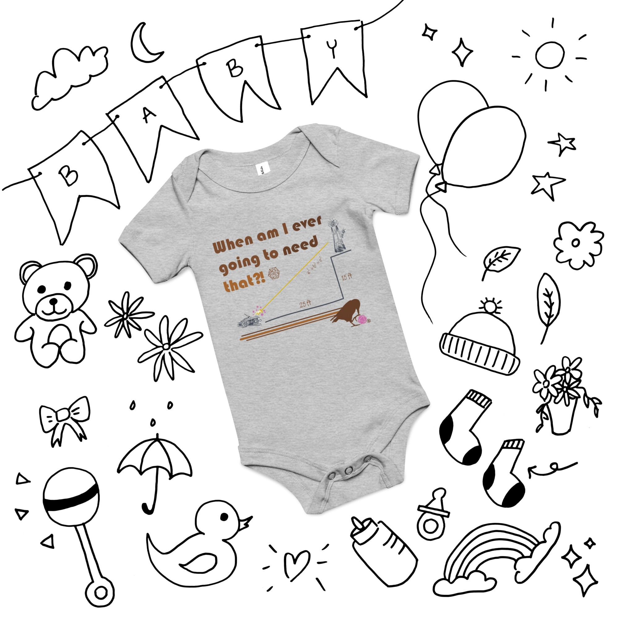 Pythagoras Onesie - Image 3