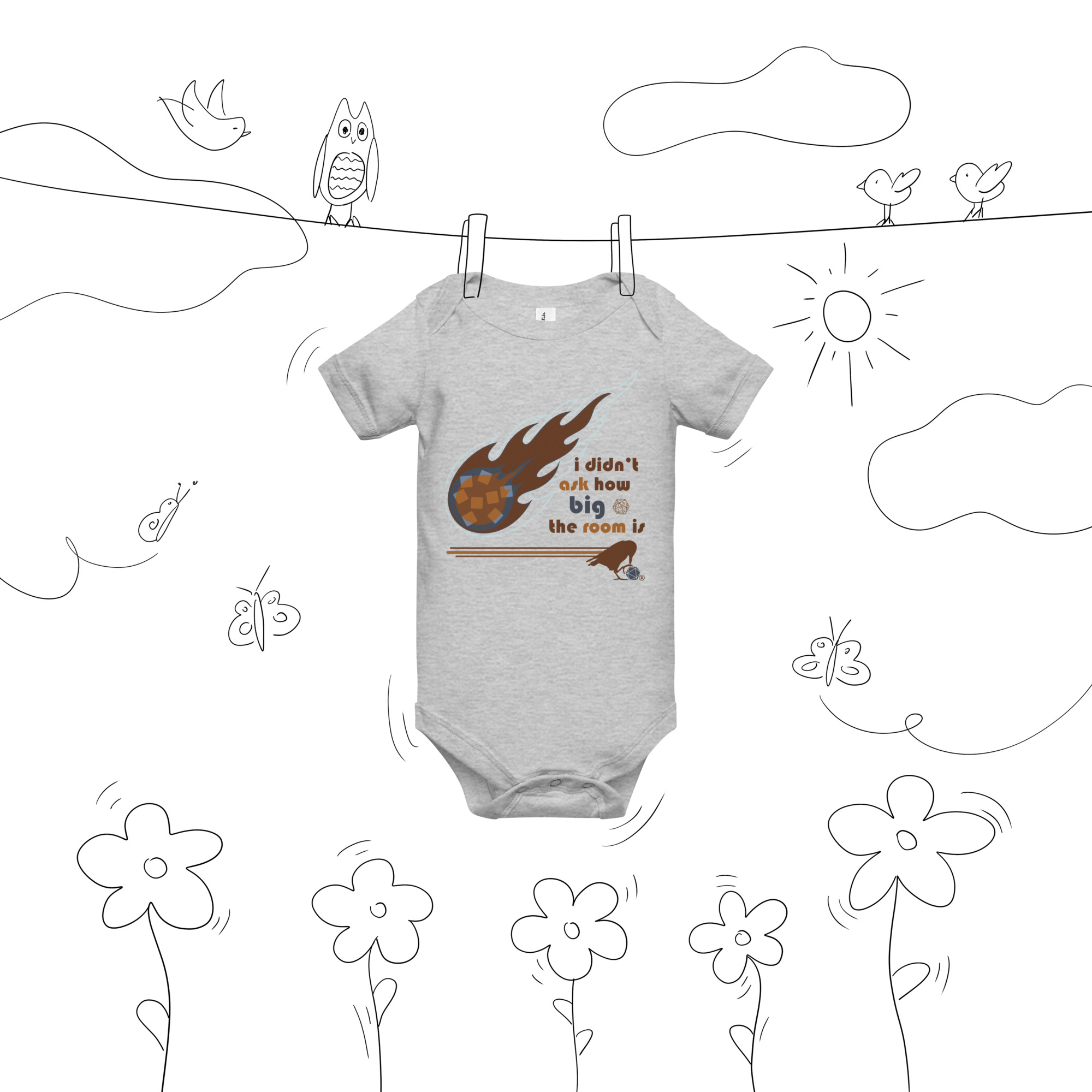 Fireball Onesie - Image 2