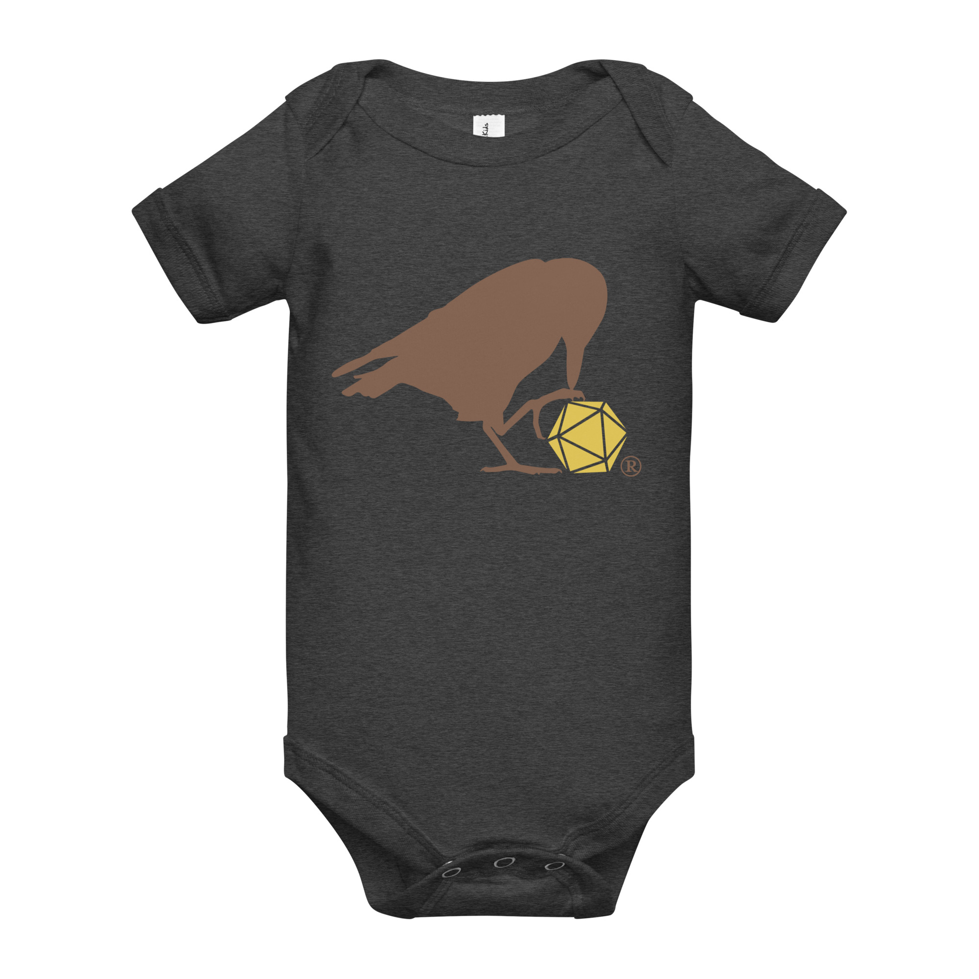 Brown Raven Logo Onesie - Image 3