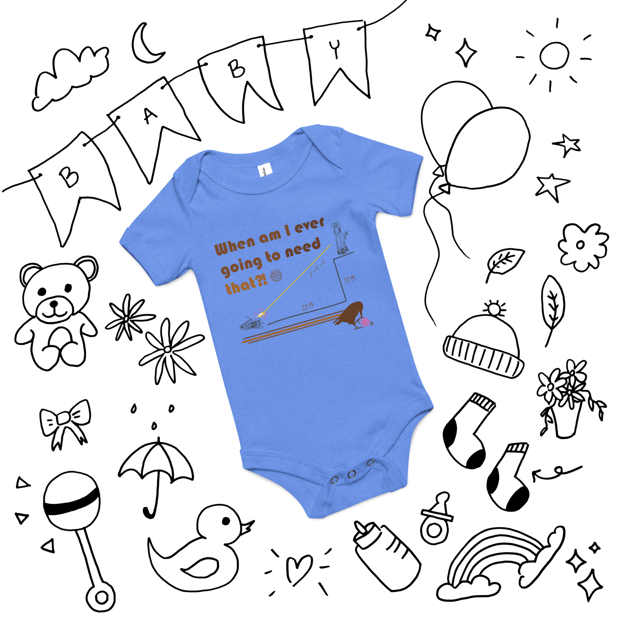 Pythagoras Onesie - Image 2