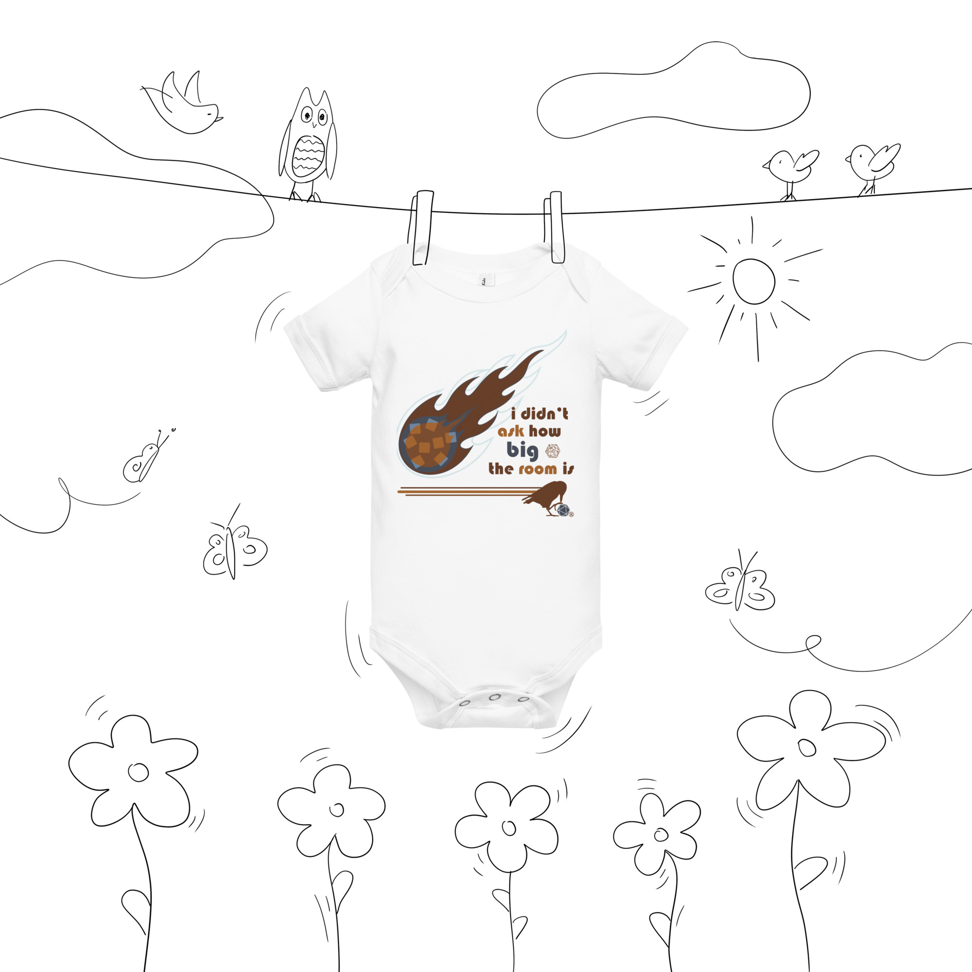Fireball Onesie - Image 5