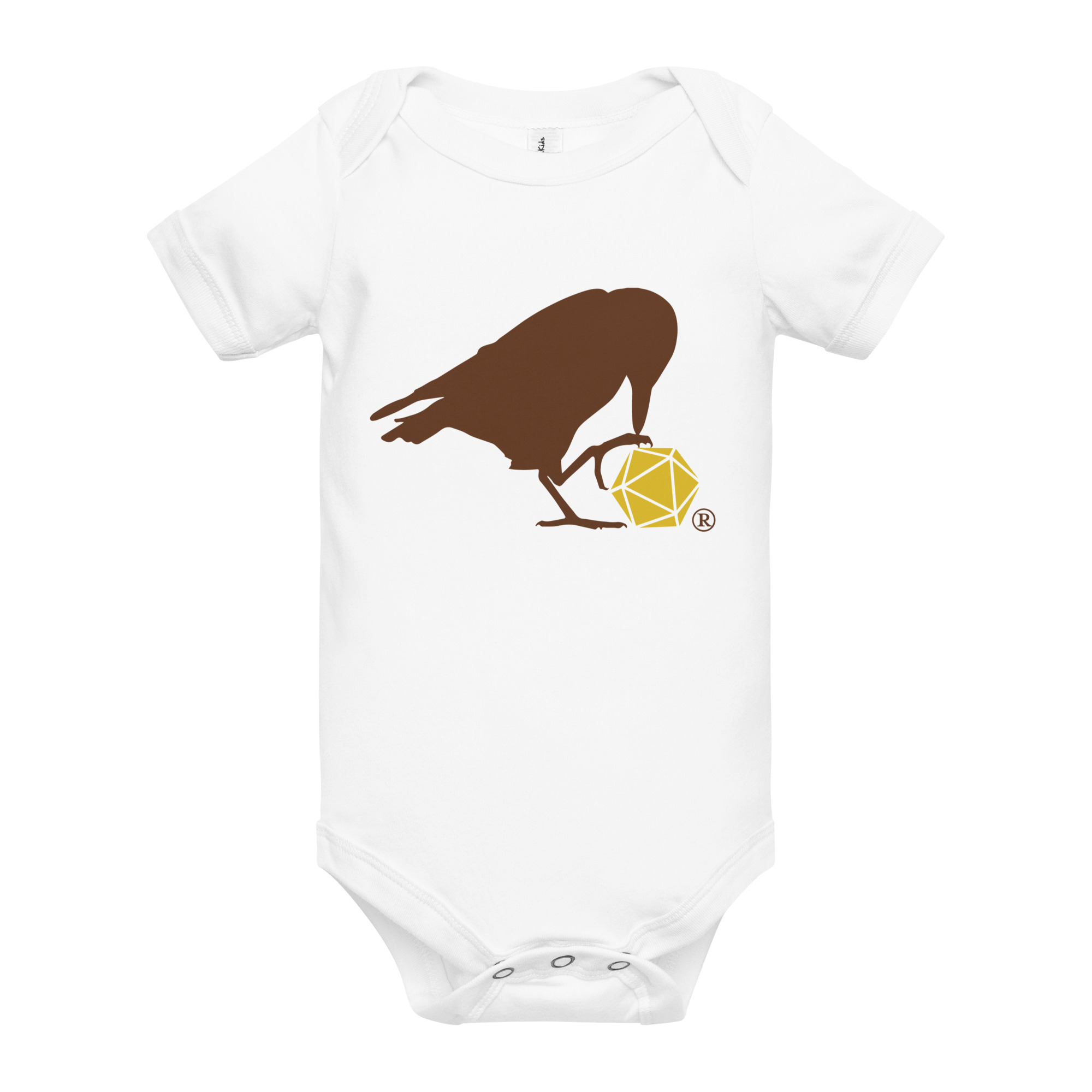 Brown Raven Logo Onesie - Image 6
