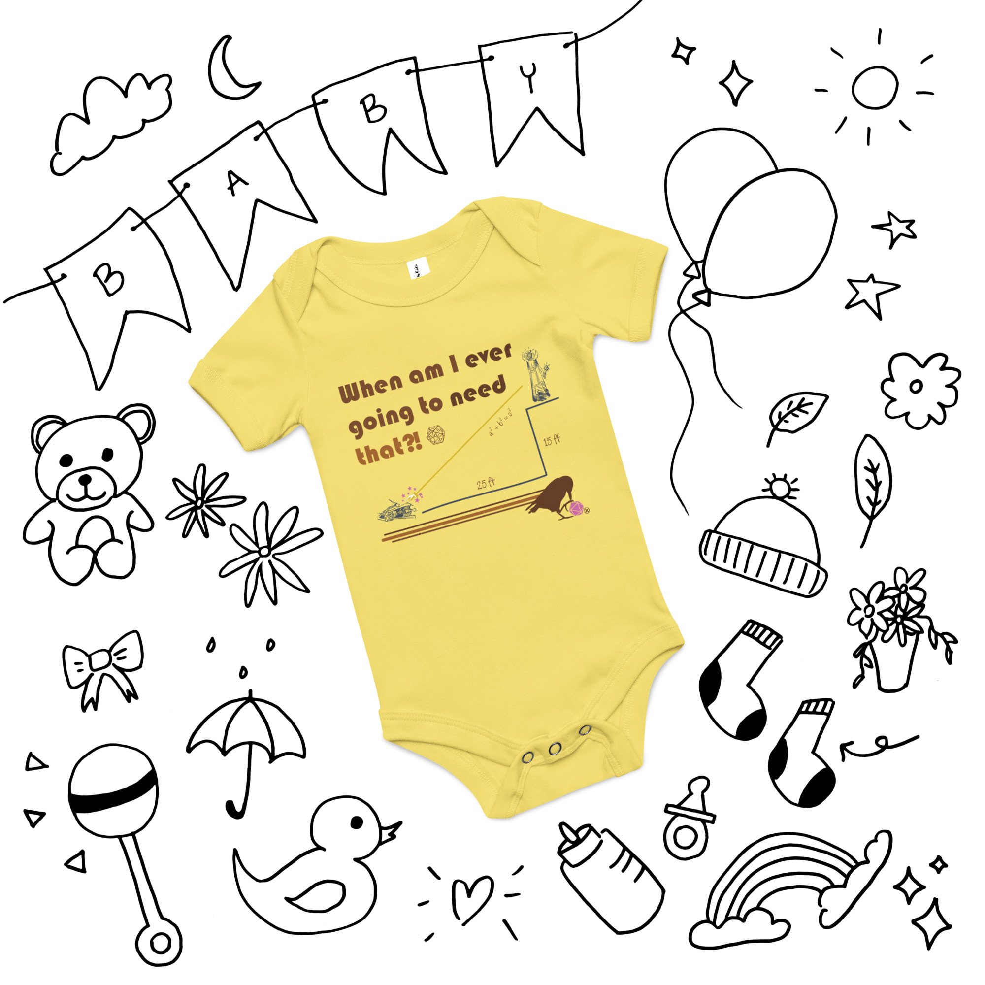 Pythagoras Onesie - Image 4