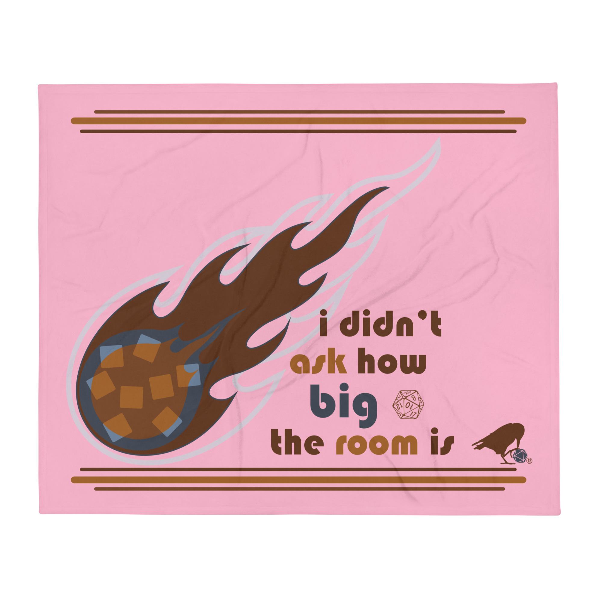 Fireball Fleece Throw