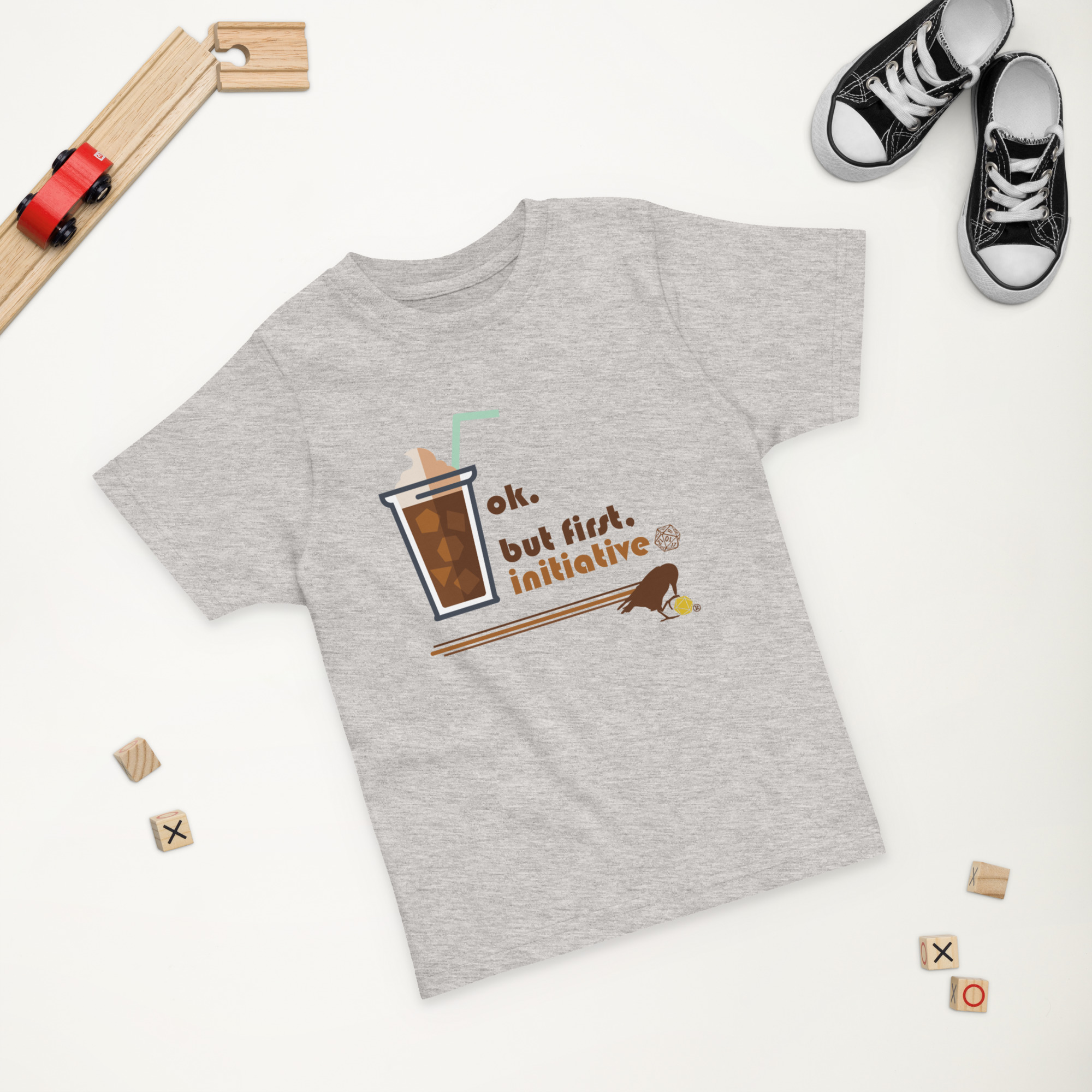 Roll Initiative Toddler Tee - Image 3