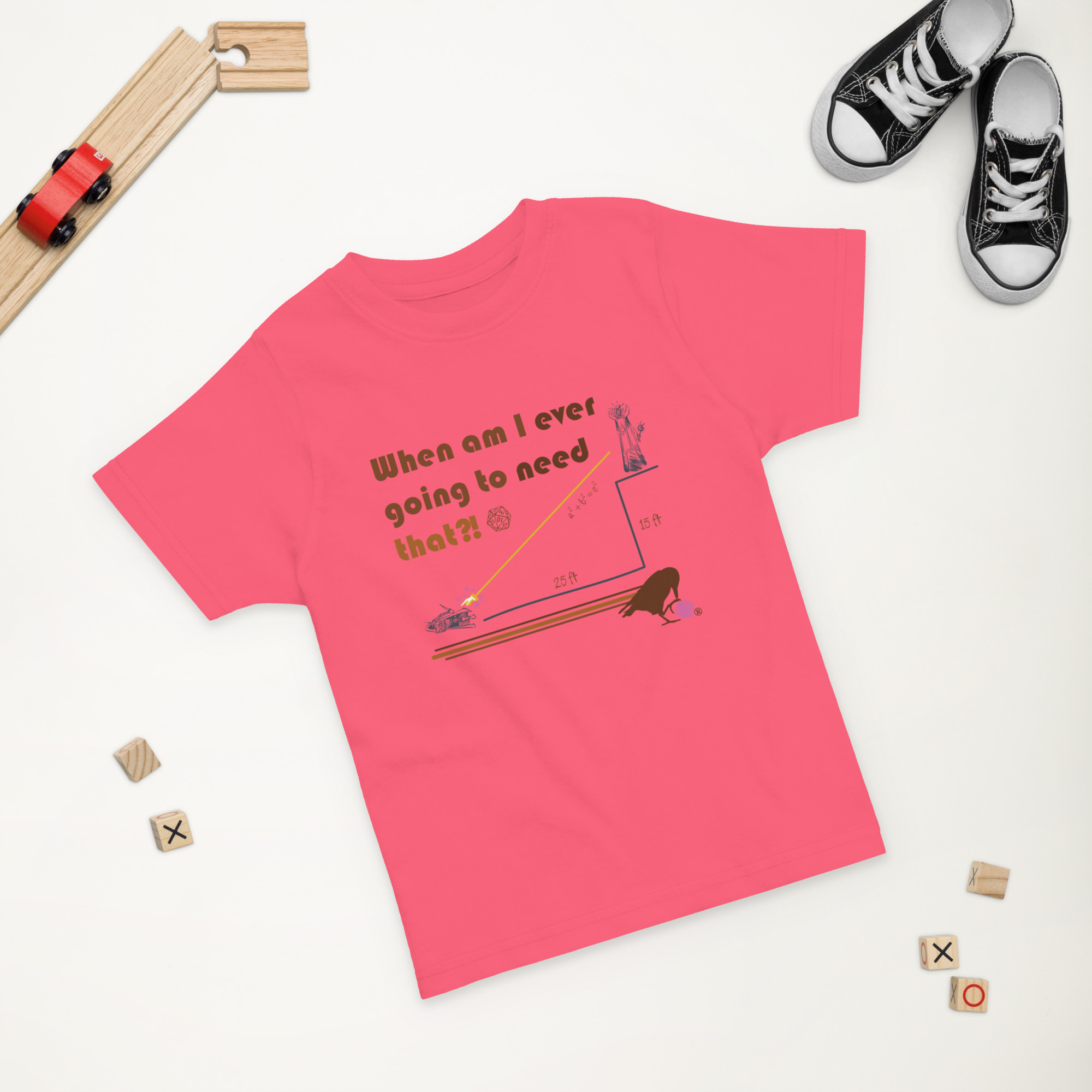 Pythagoras Toddler Tee - Image 2