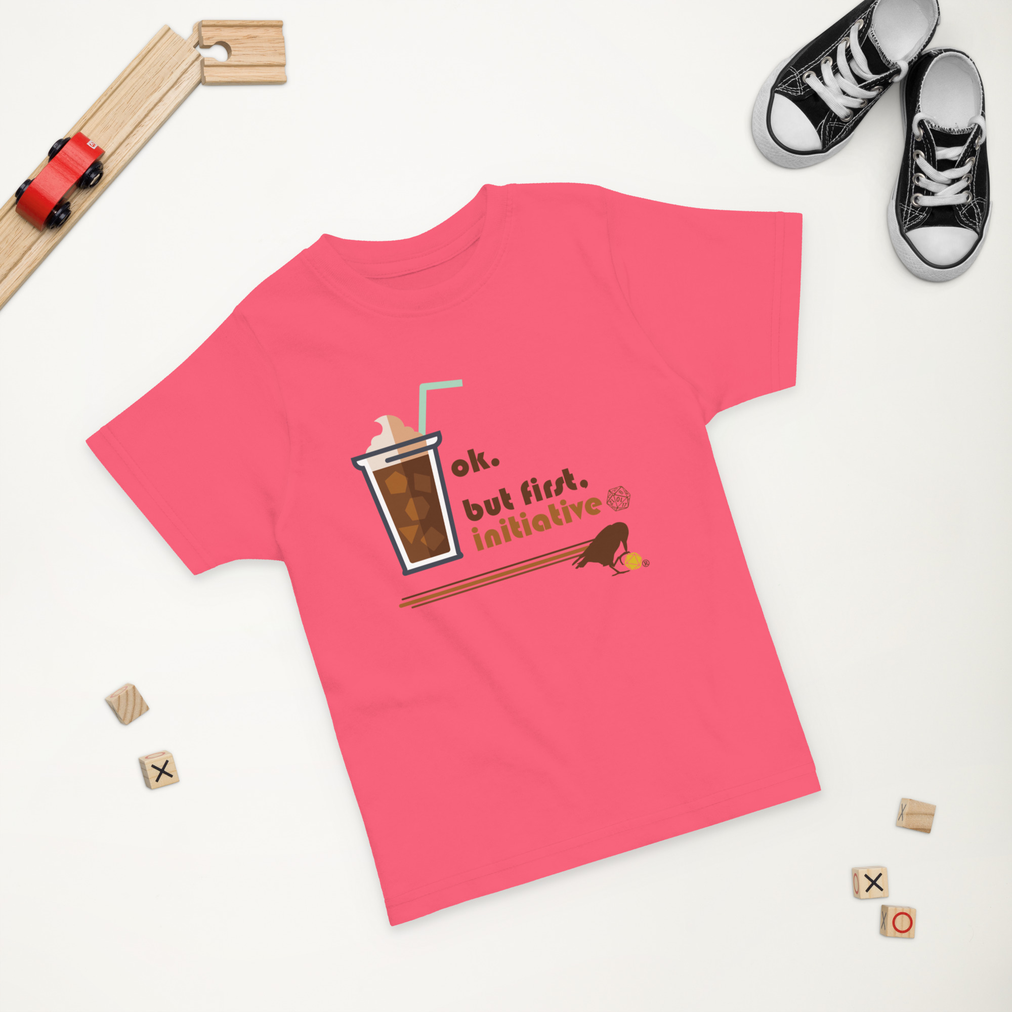 Roll Initiative Toddler Tee - Image 2
