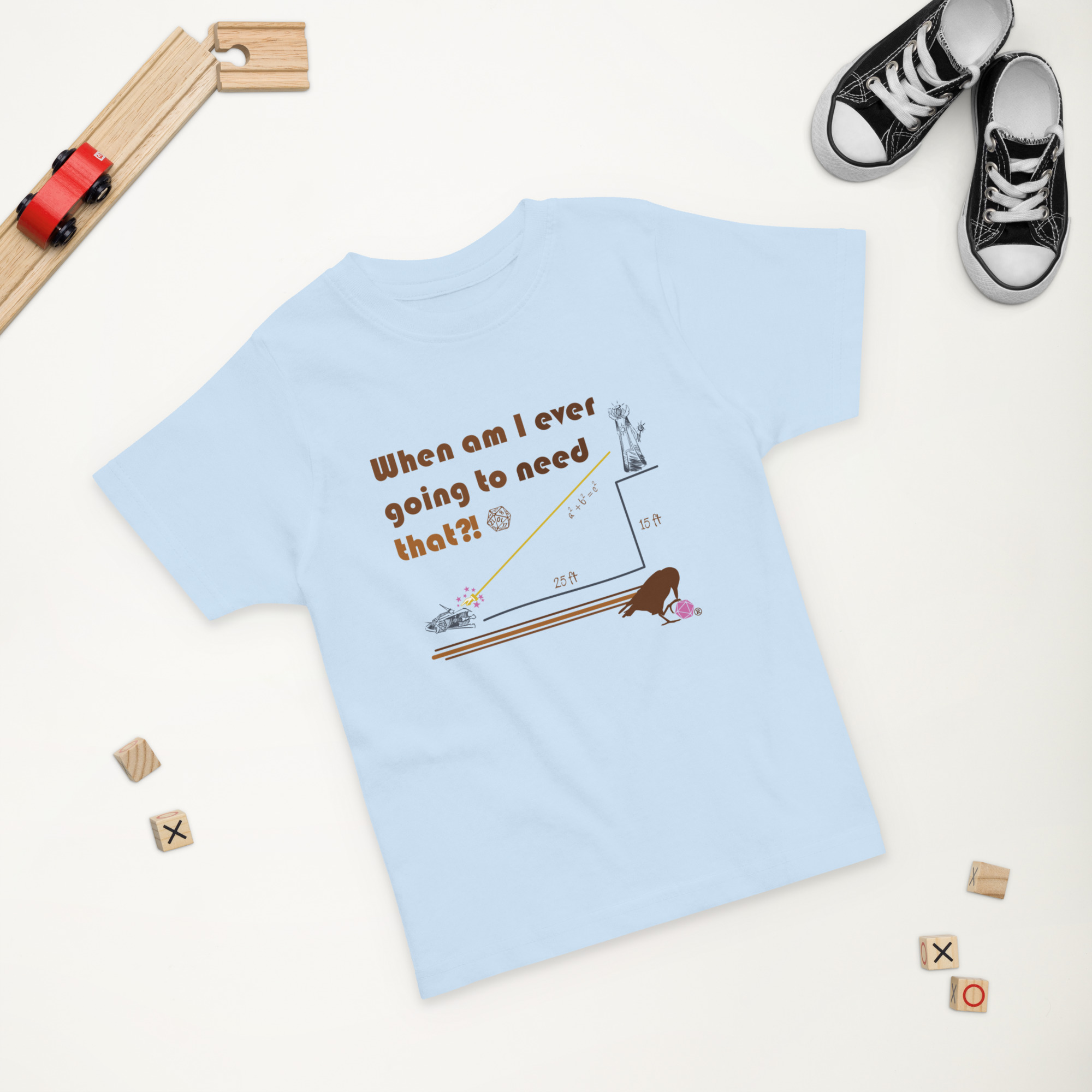 Pythagoras Toddler Tee - Image 4