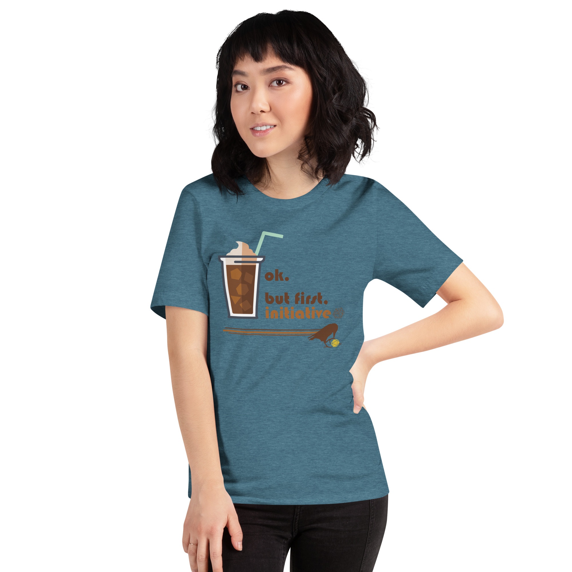 Roll Initiative Unisex Tee - Image 3