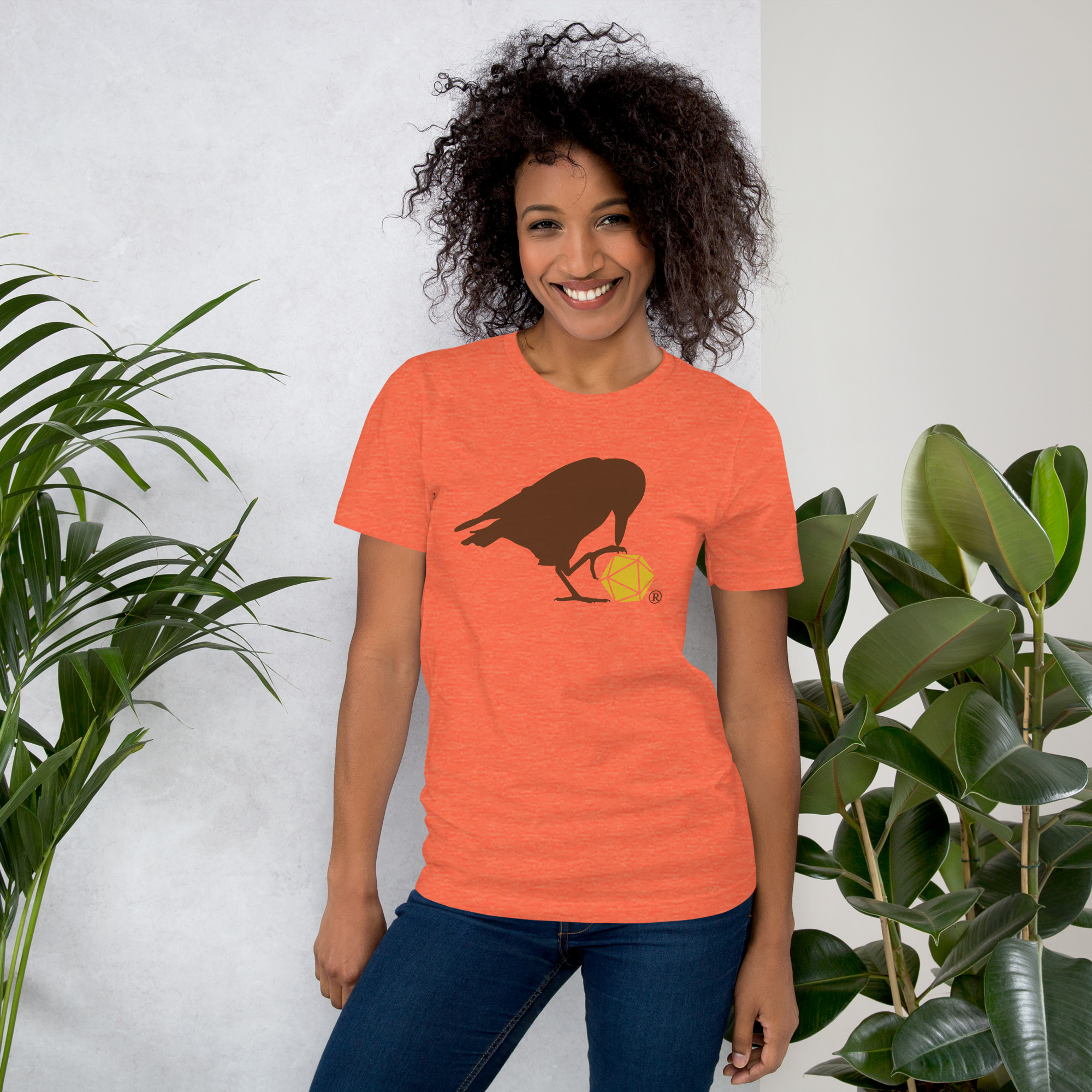 Brown Raven Logo Unisex Tee - Image 6