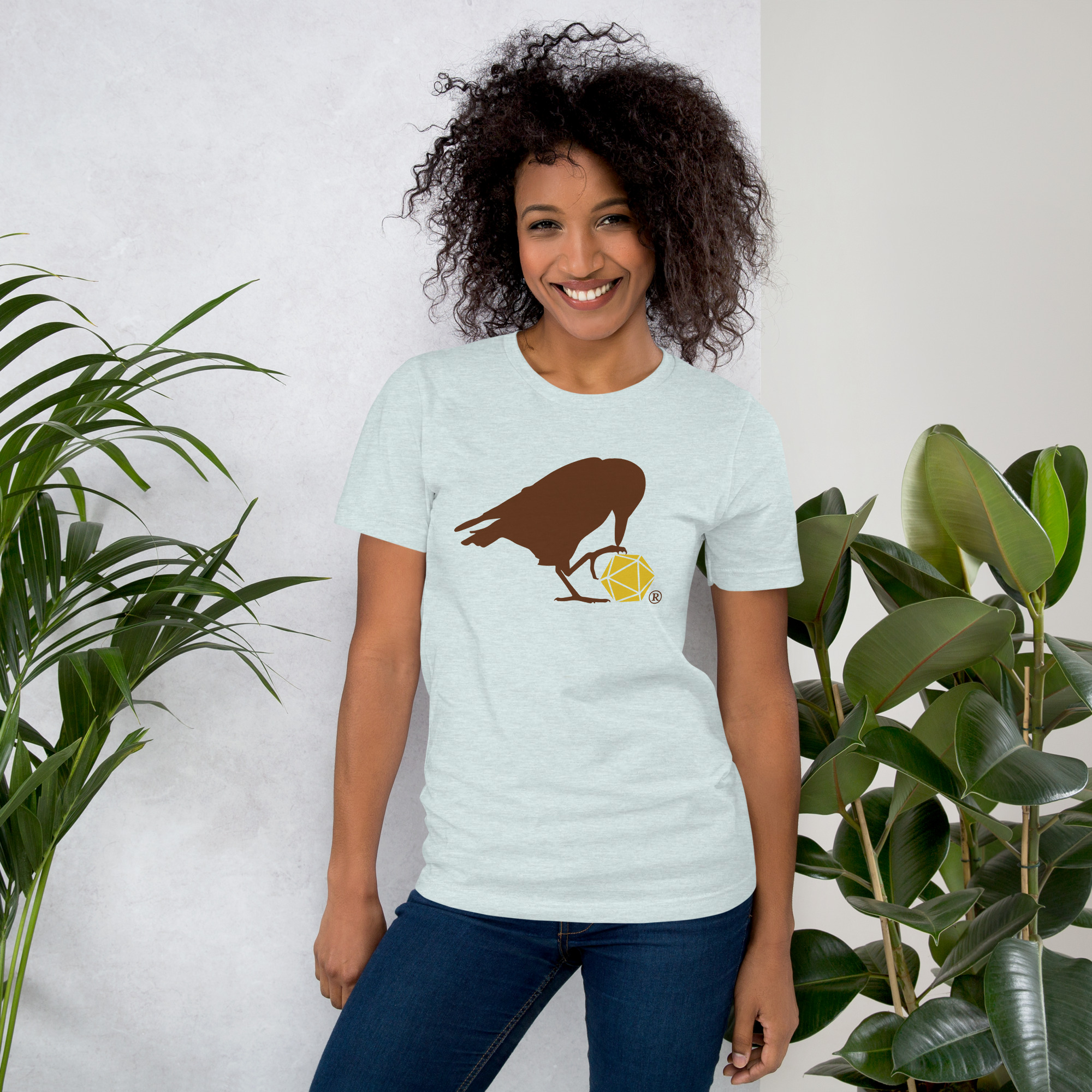 Brown Raven Logo Unisex Tee