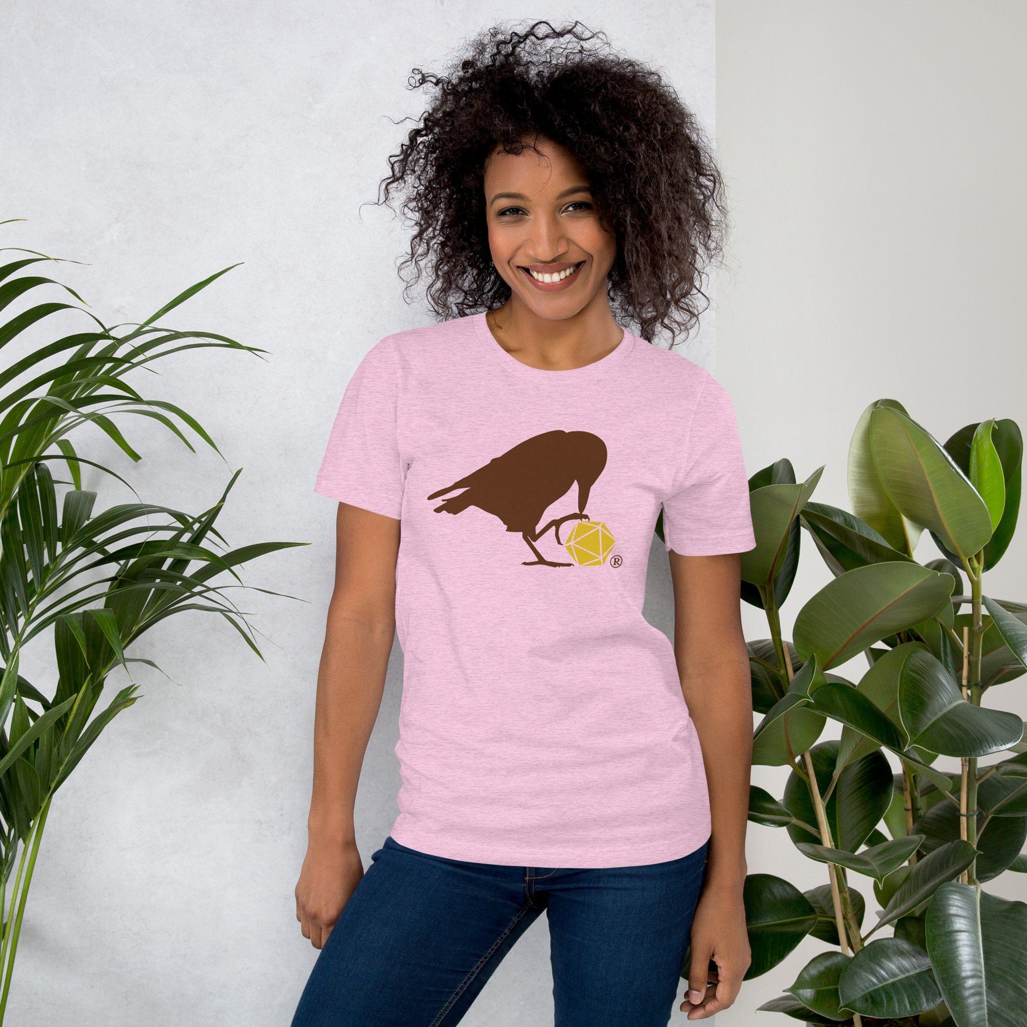 Brown Raven Logo Unisex Tee - Image 8