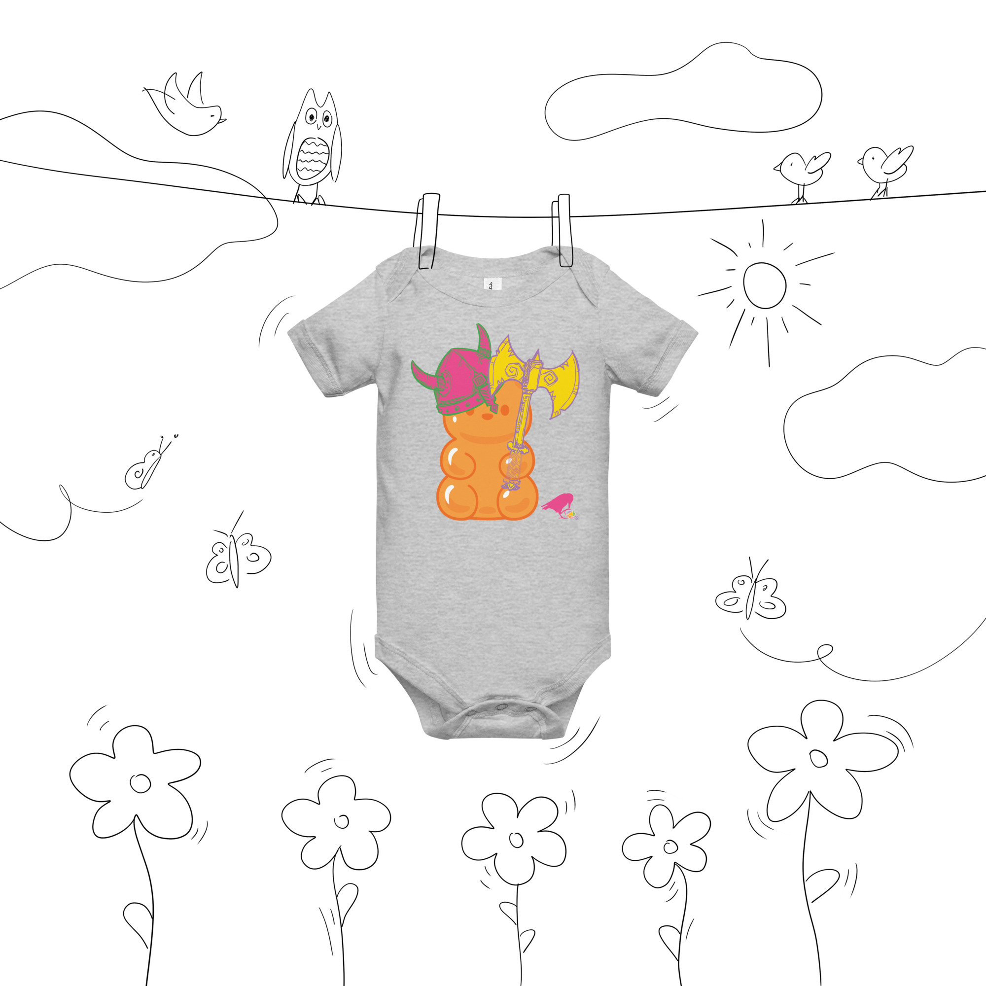 Adventure Bear Onesie - Image 4