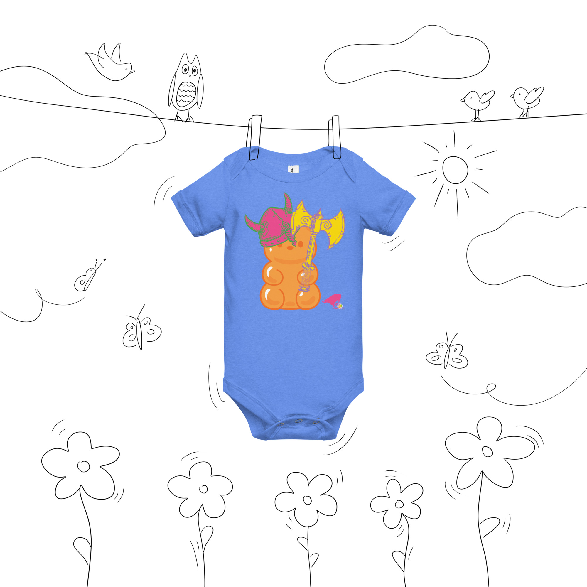 Adventure Bear Onesie - Image 3