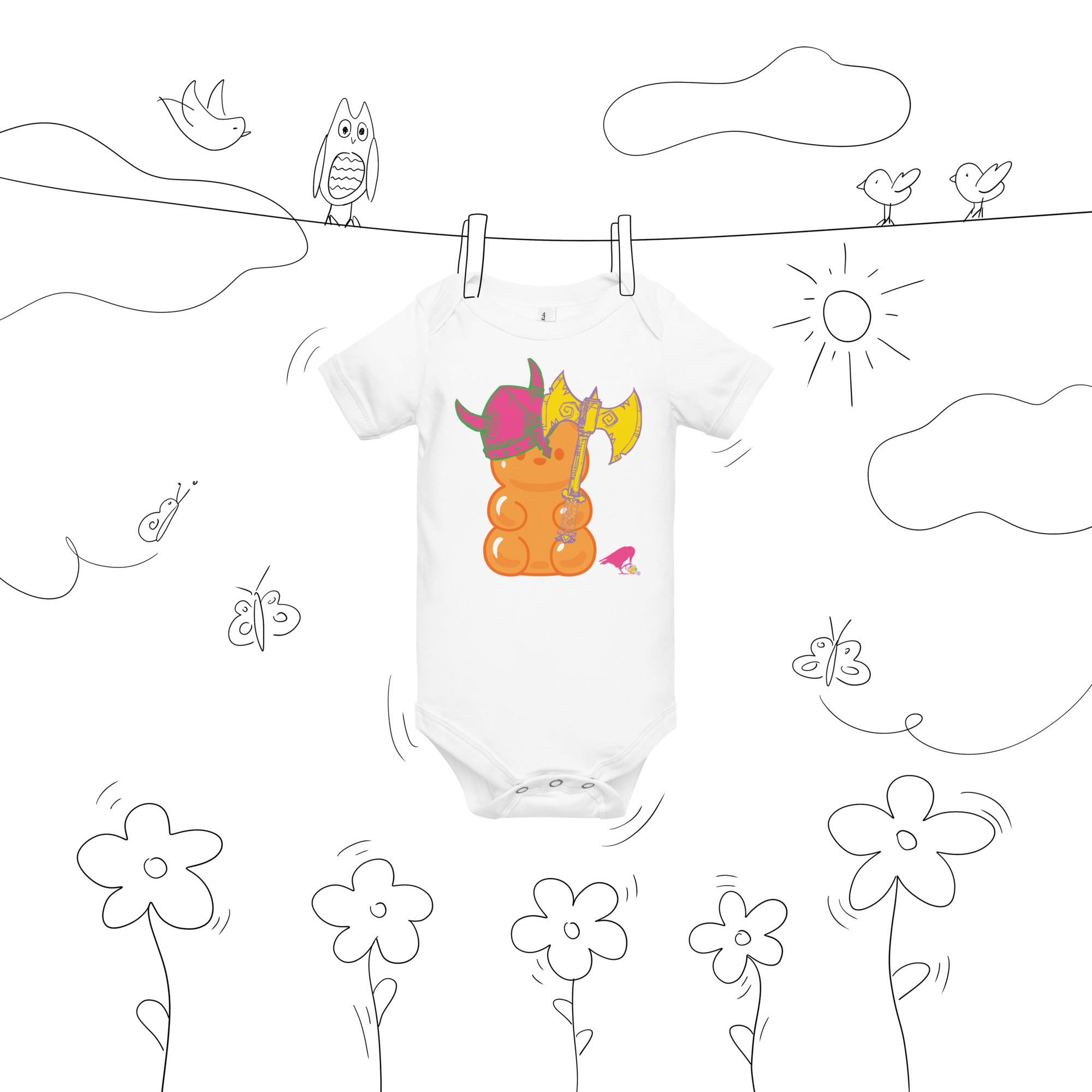 Adventure Bear Onesie - Image 7