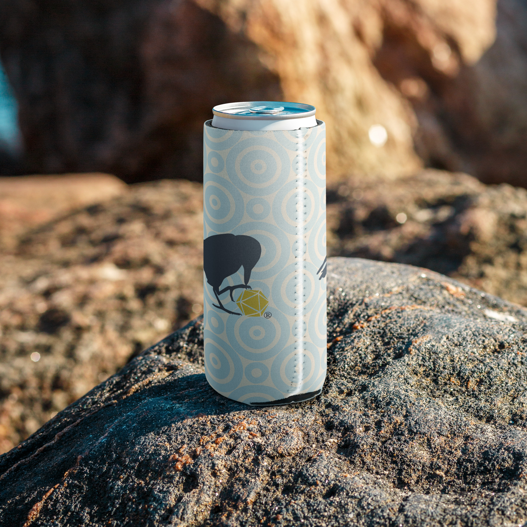 Raven Logo Can Cooler - Image 2