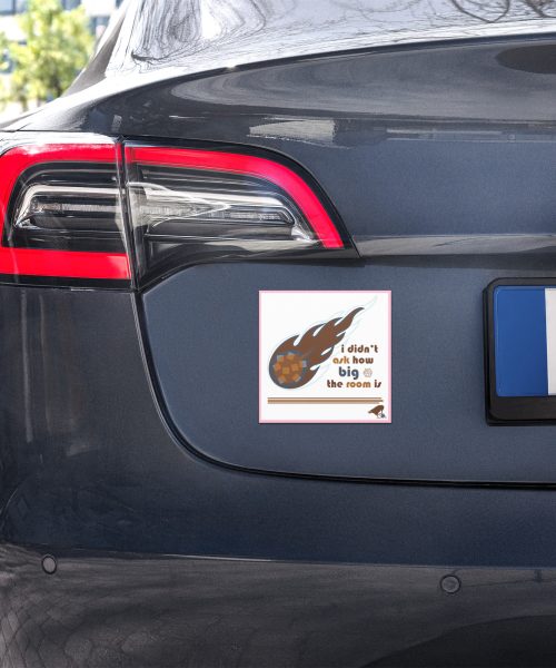 Fireball Car Magnet