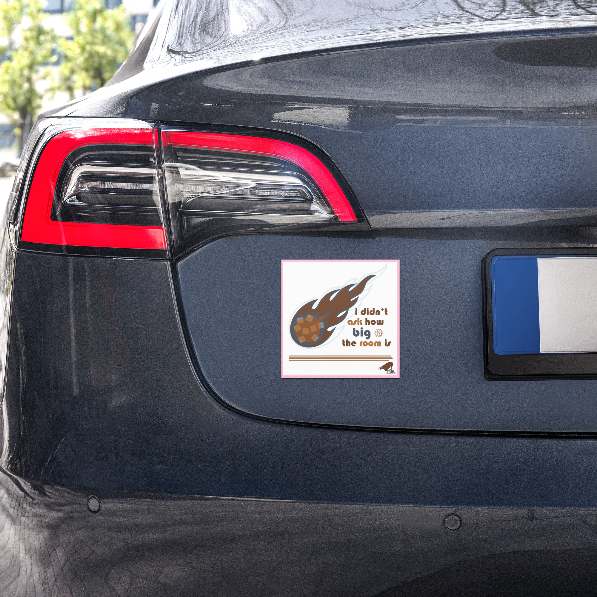 Fireball Car Magnet