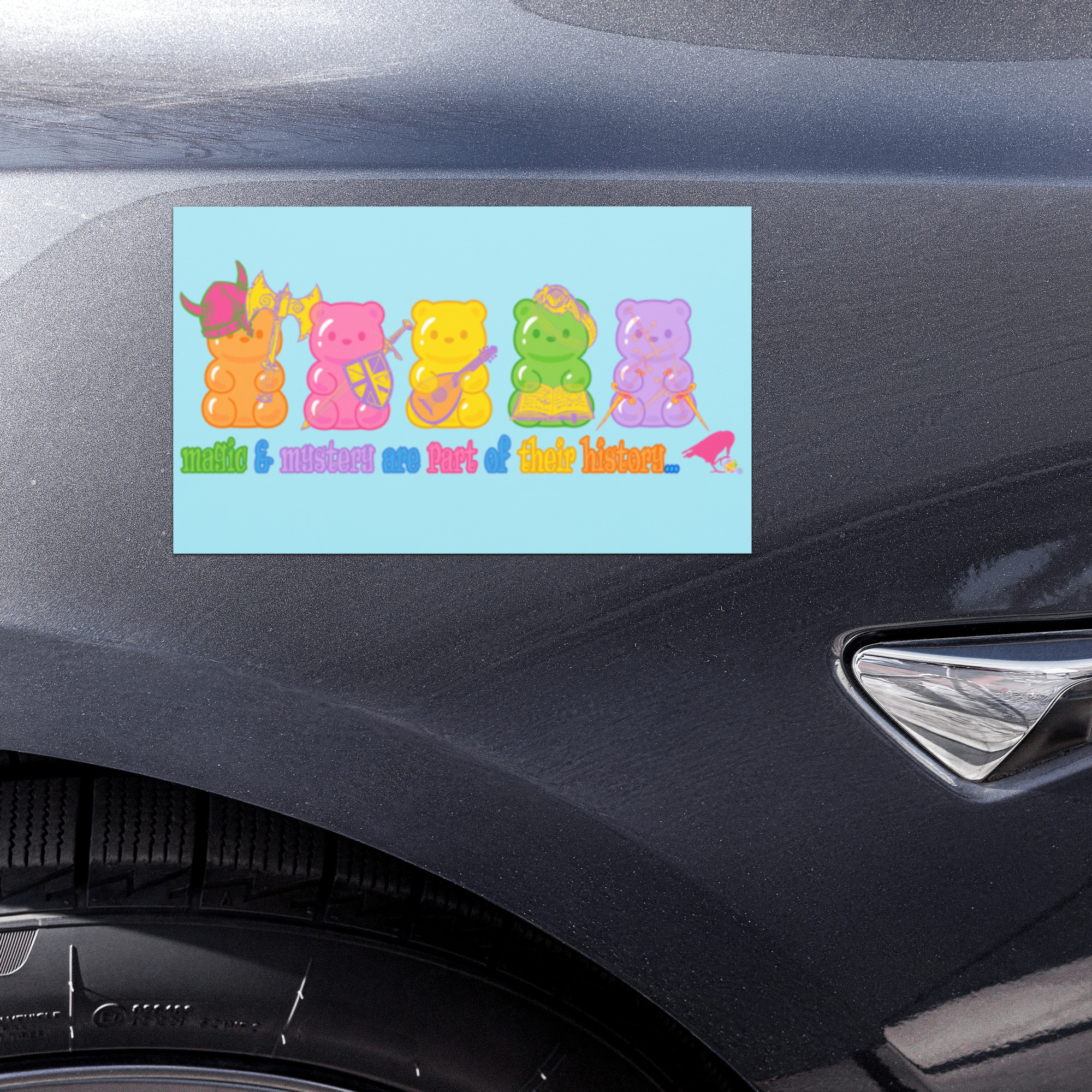 Magic and Mystery Car Magnet (II)