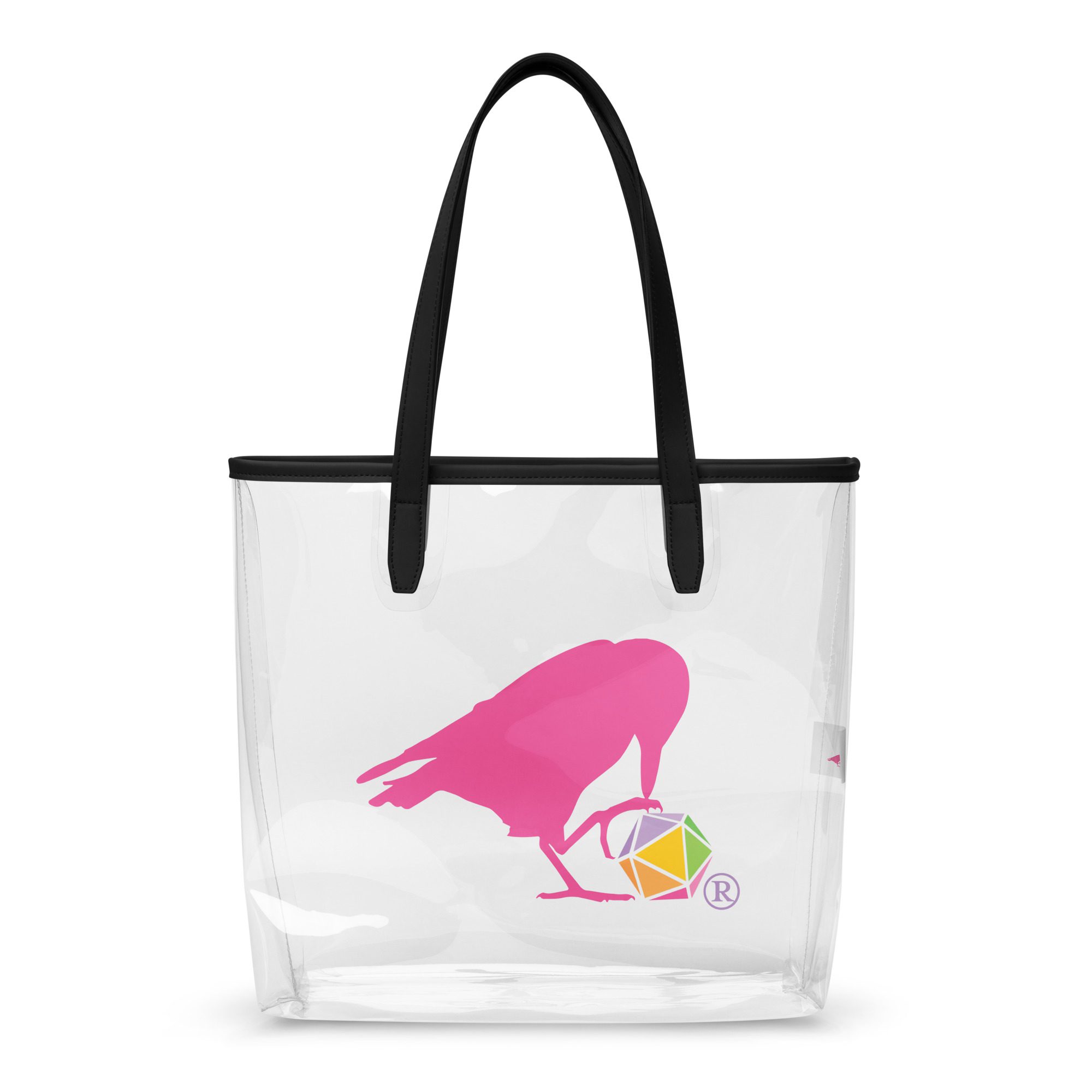 Raven Logo Clear Tote