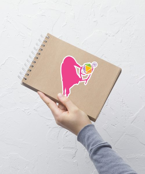 Raven Logo Sticker