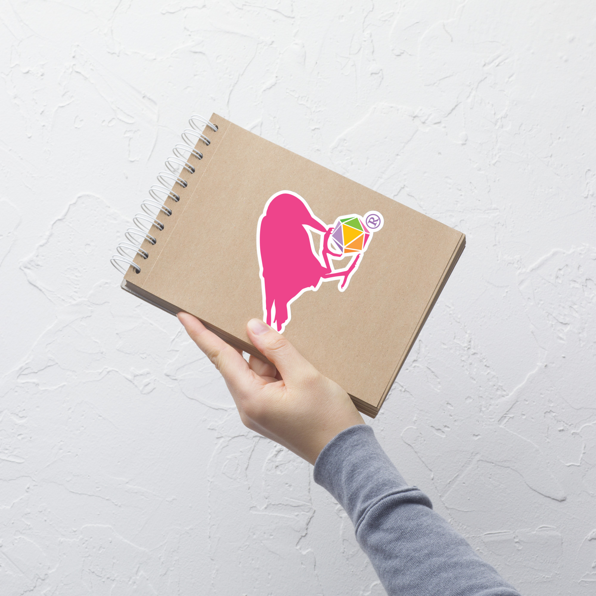 Raven Logo Sticker