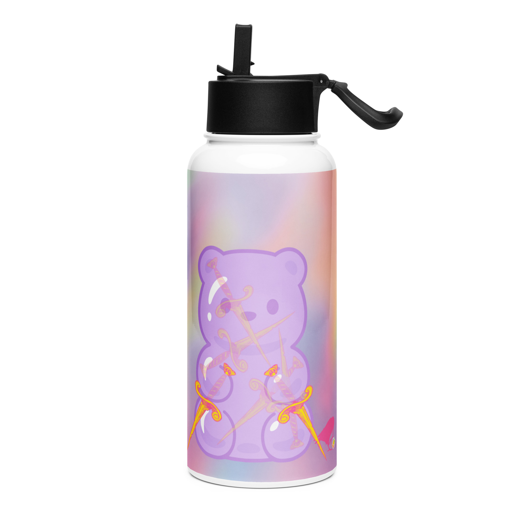 Adventure Bear Stainless Water Bottle