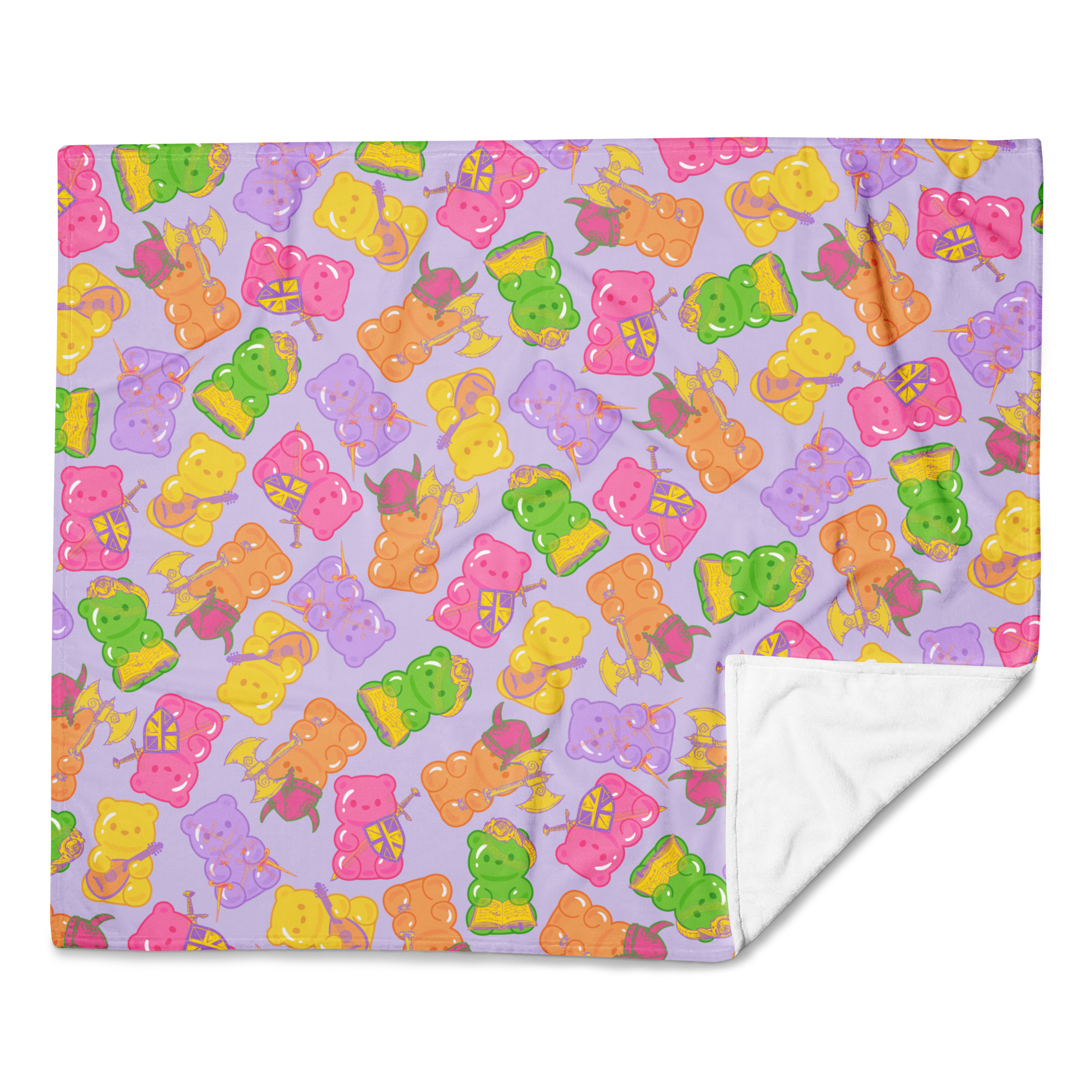 Bag o' Bears Fleece Throw - Image 2
