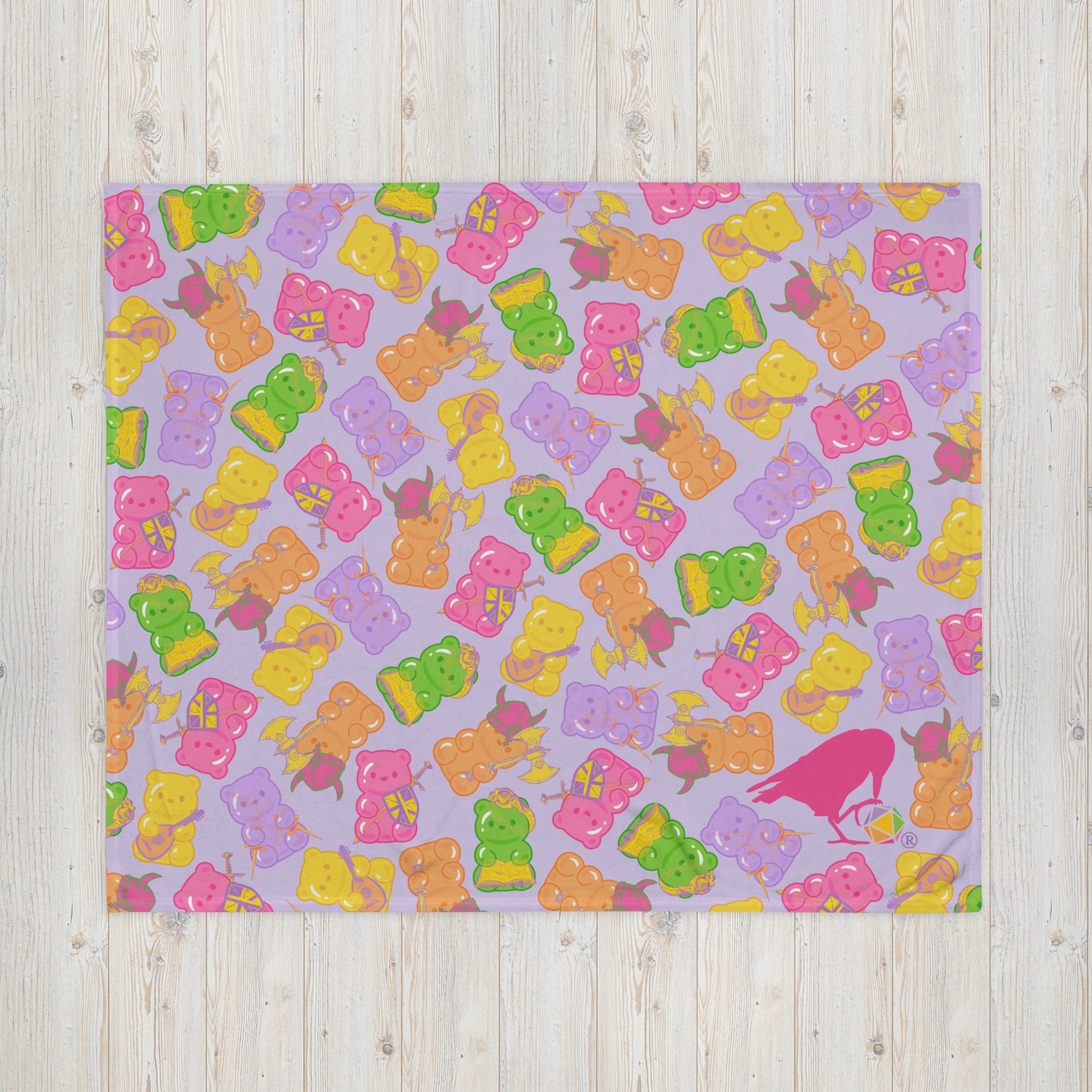 Bag o' Bears Fleece Throw