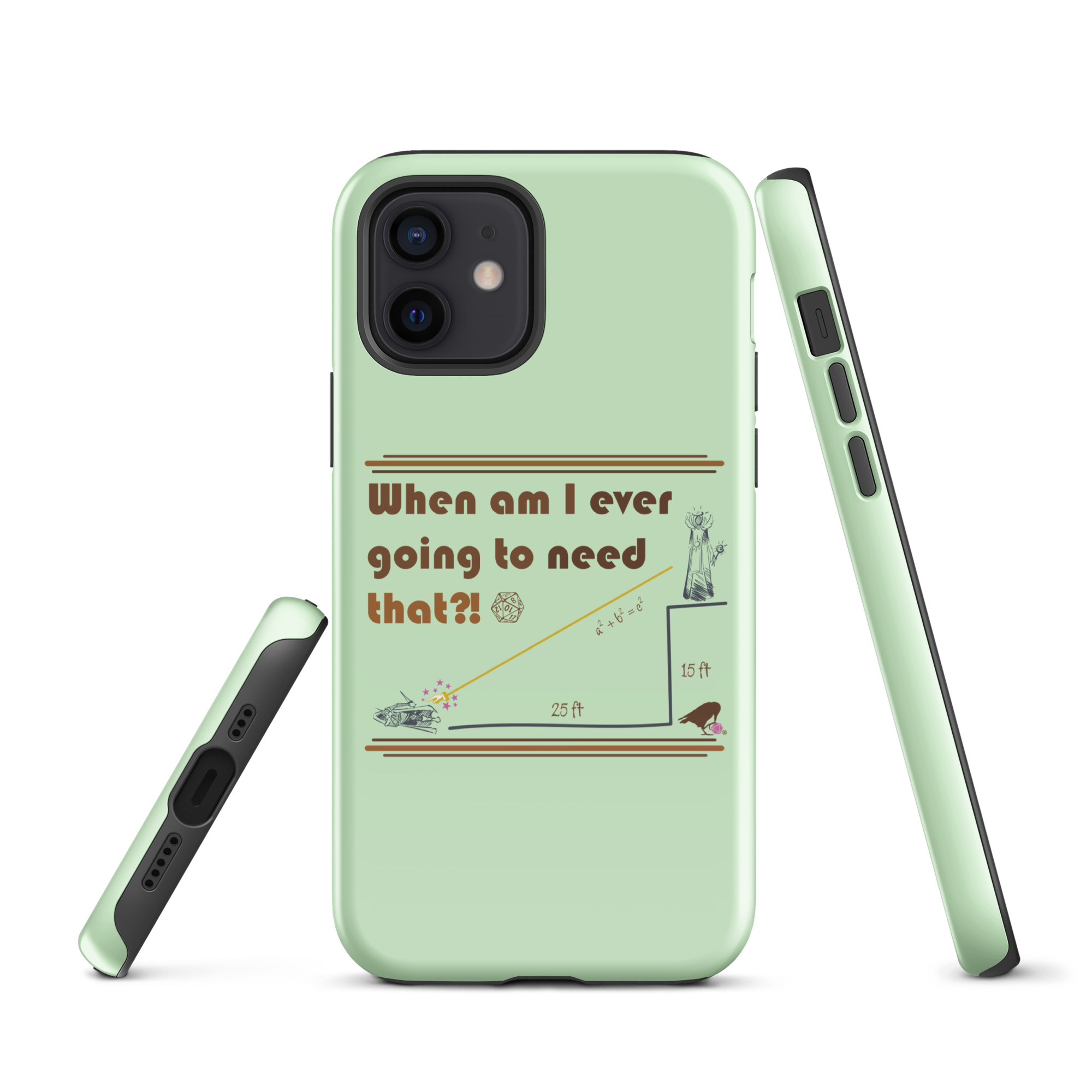 Pythagoras Tough Phone Case for iPhone® - Image 6